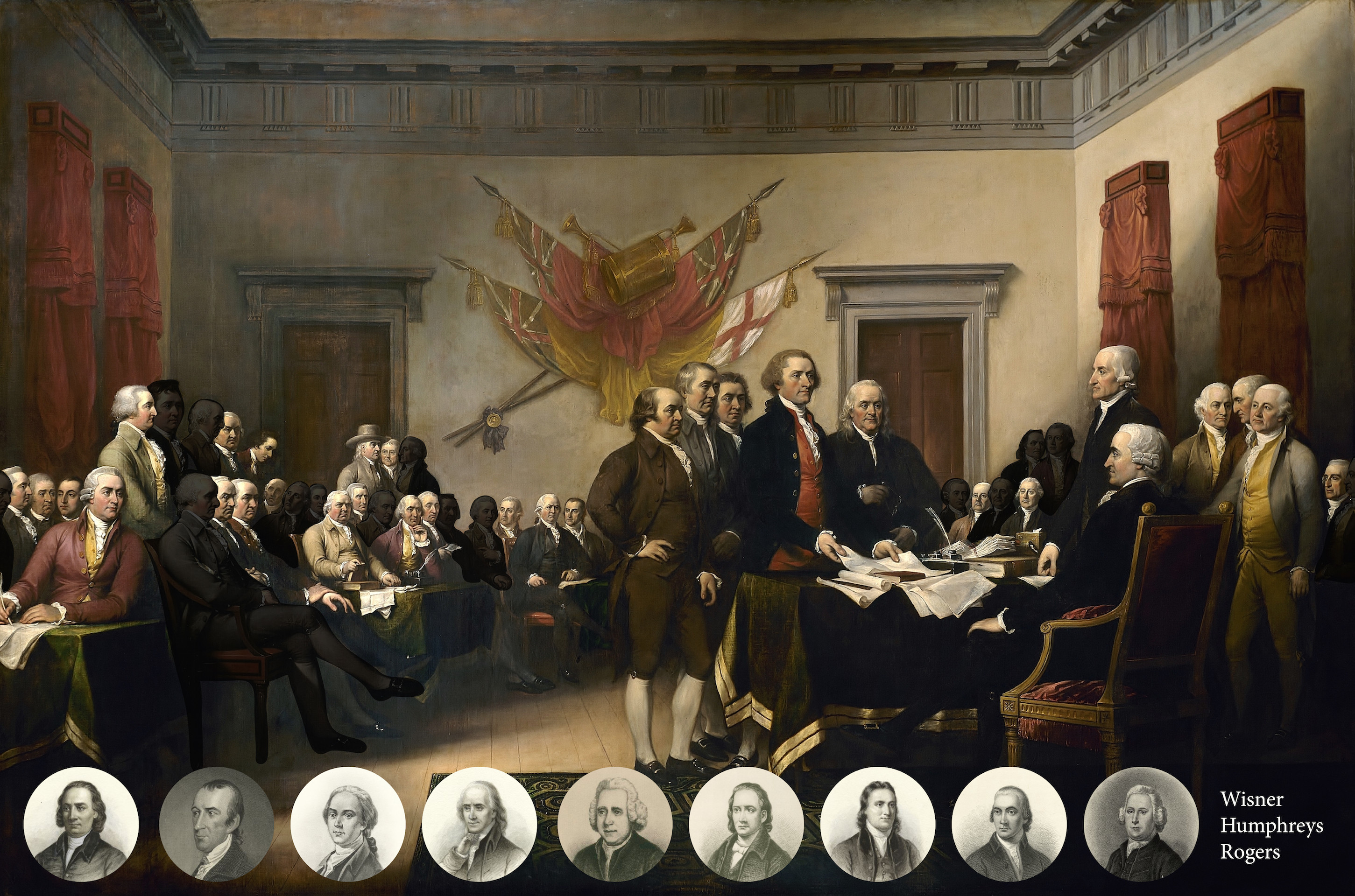 2902x1920 Amazing Trumbull's Declaration Of Independence Pictures & Backgrounds