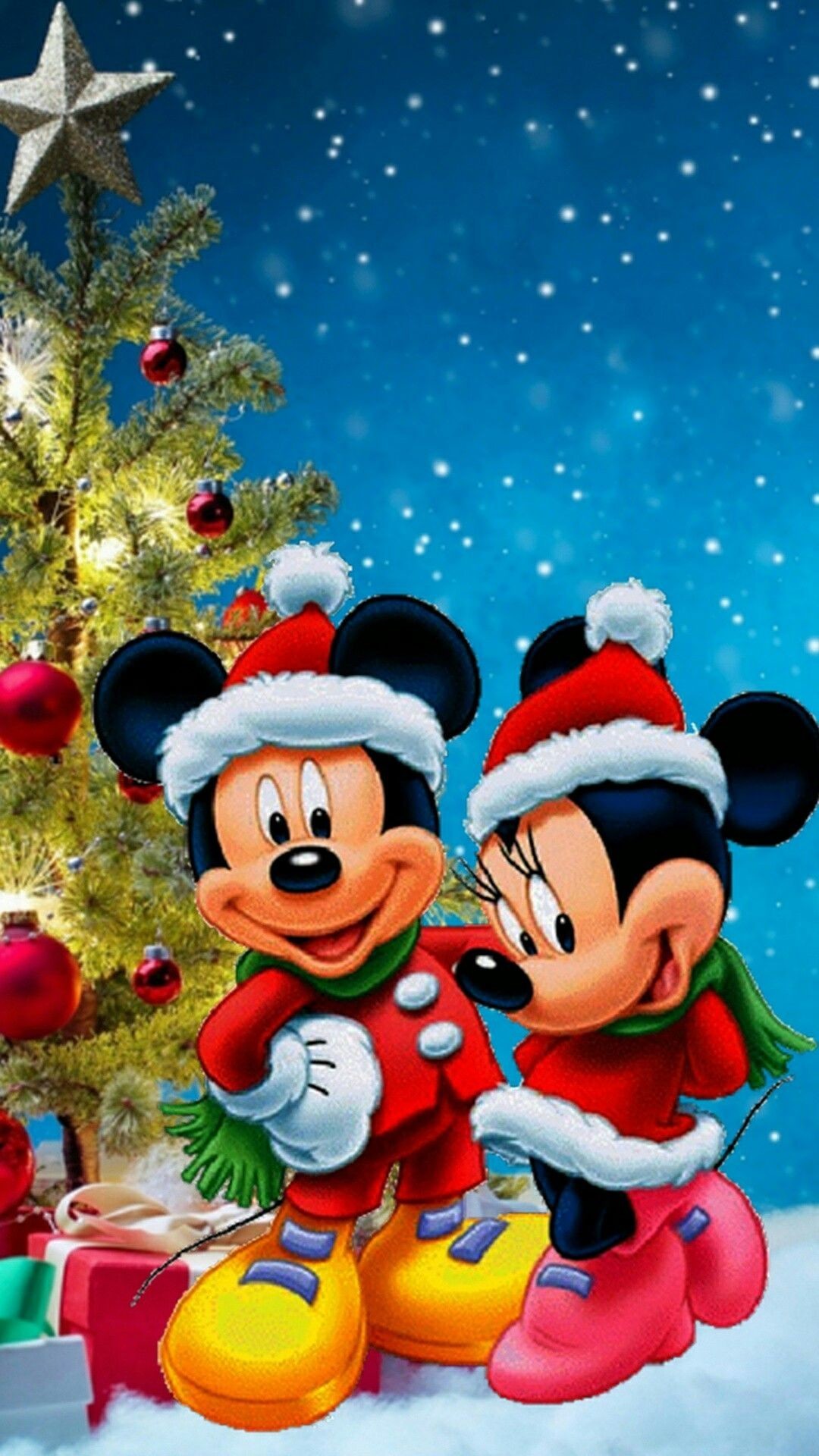 1080x1920 Disney Parks Blog Holiday Wallpaper