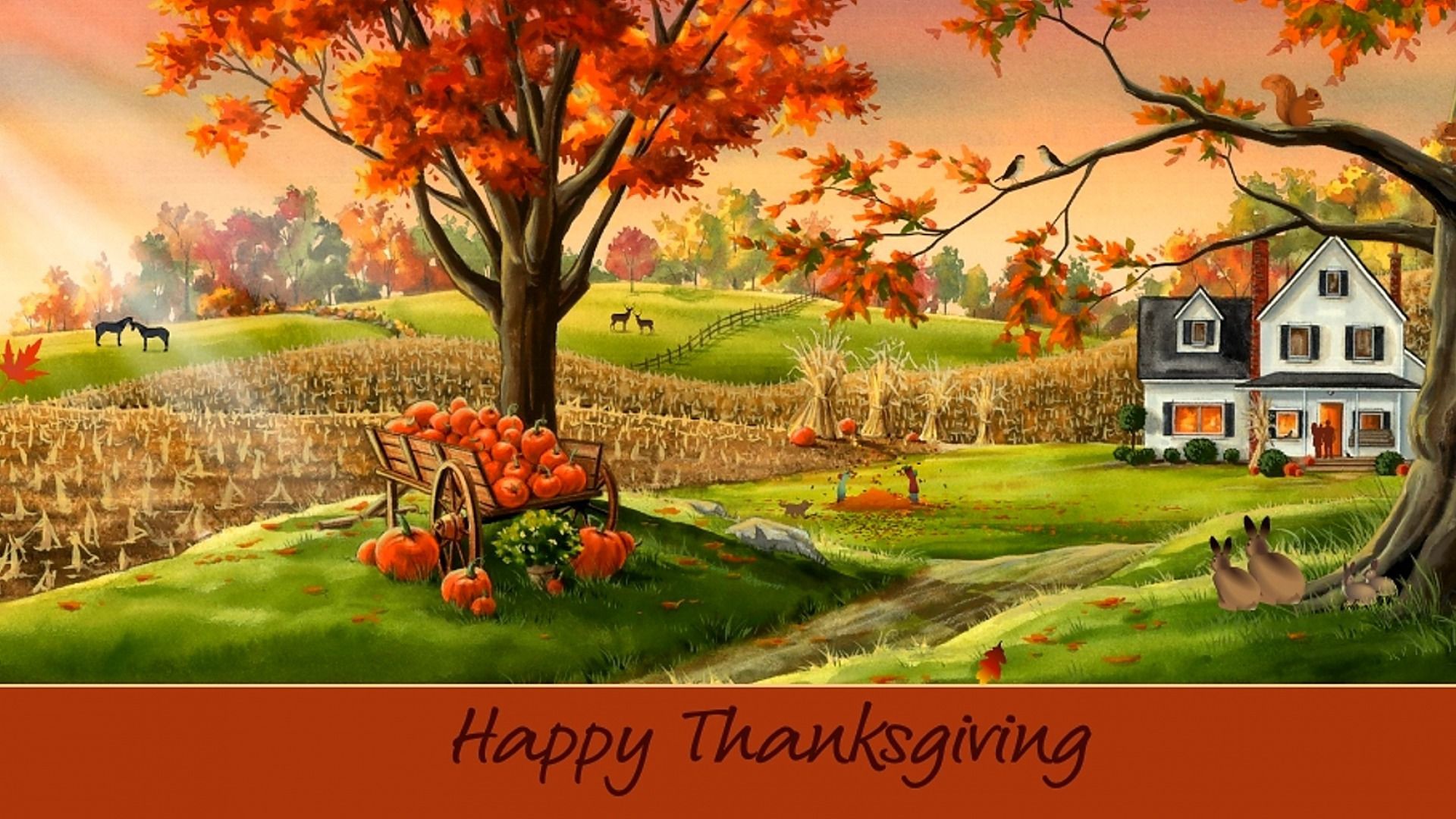 1920x1080 Happy Thanksgiving Wallpapers