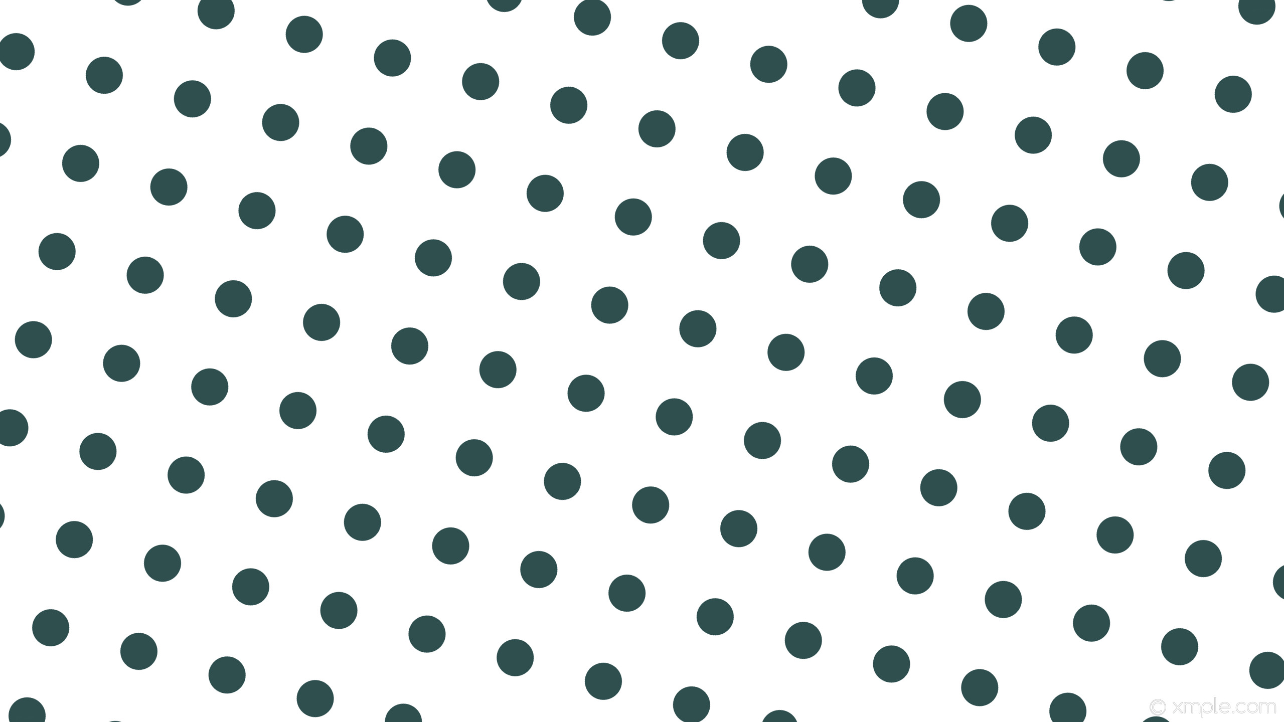 2560x1440 wallpaper white polka dots grey spots dark slate gray #ffffff #2f4f4f 75Â°  74px