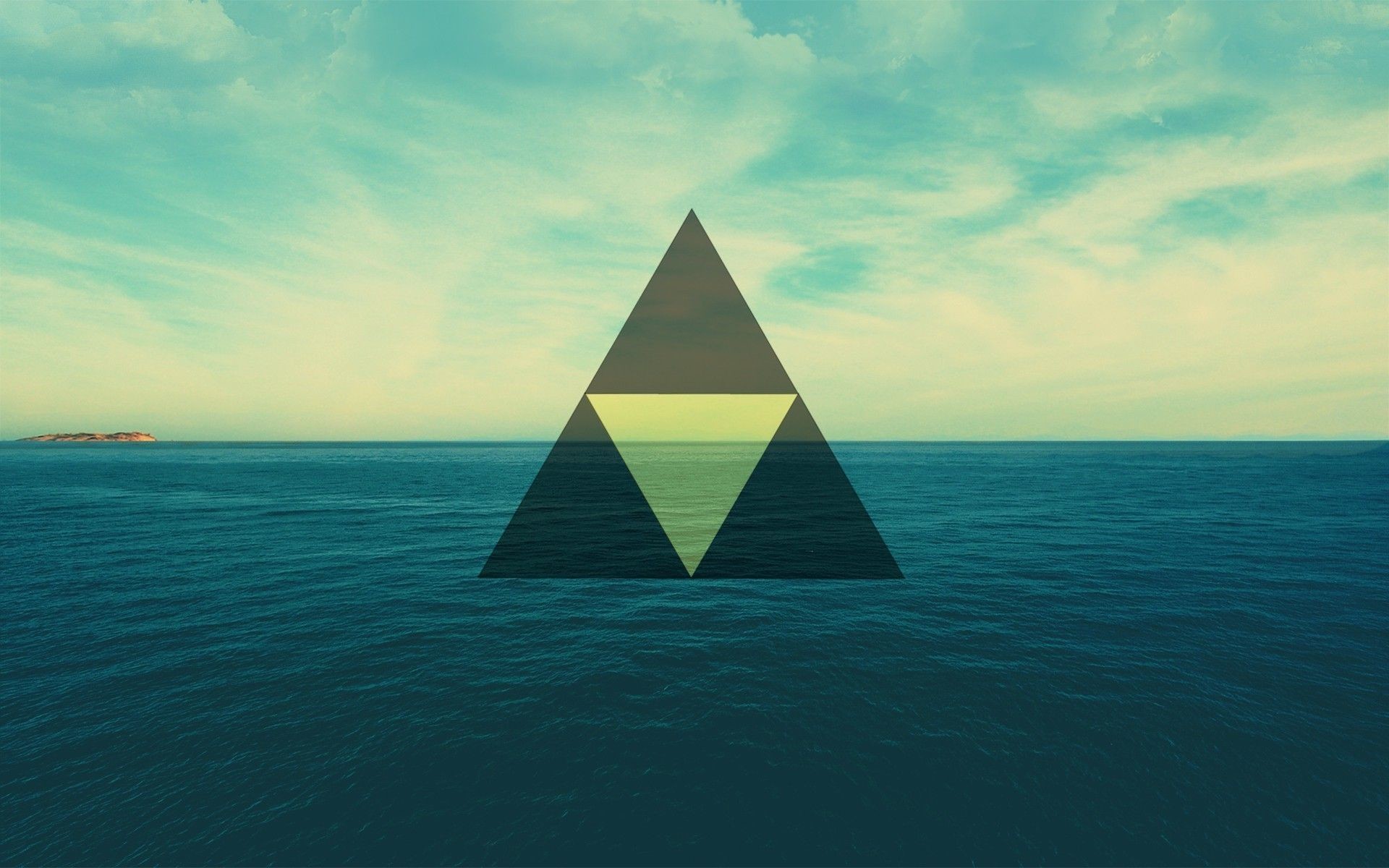 1920x1200 Hipster Triangle wallpaper wide
