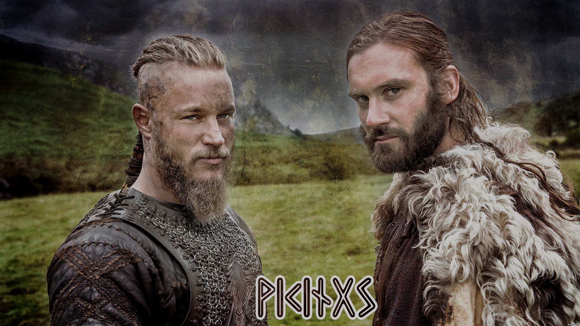 1920x1080 ... Wallpaper : Vikings, Rollo and Ragnar. by Leikn