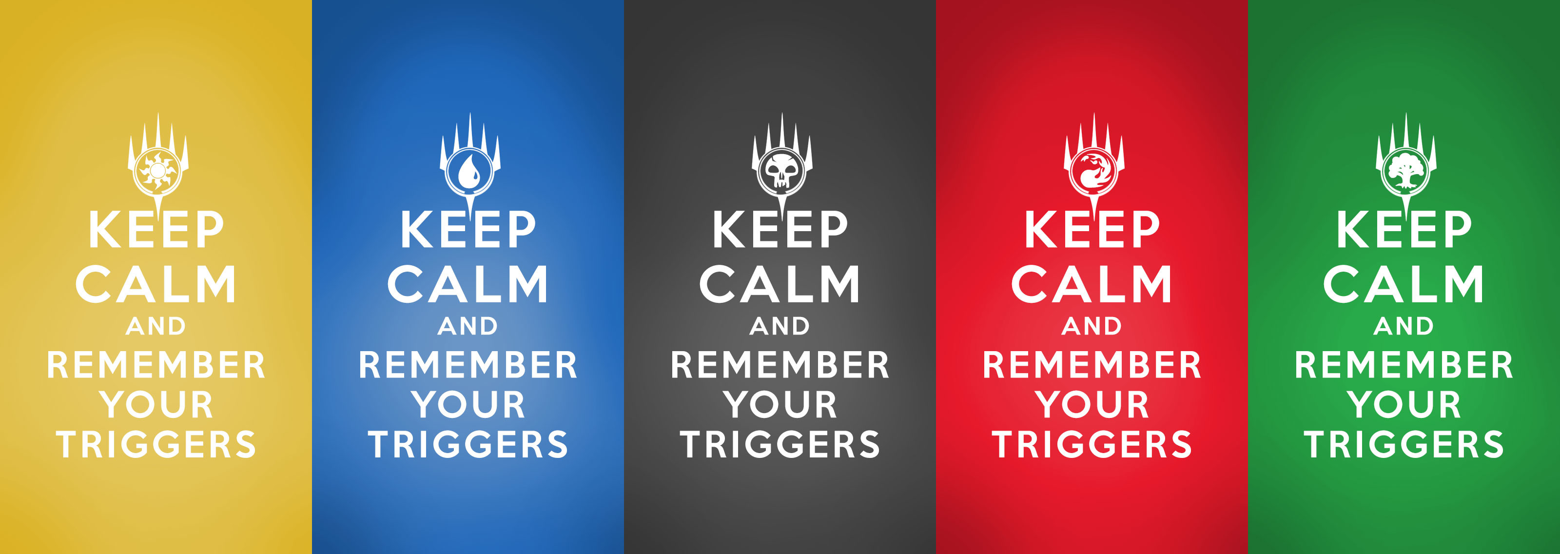 3200x1136 ... Keep Calm Remember Your Triggers iOS 7 Wallpapers by jessemunoz