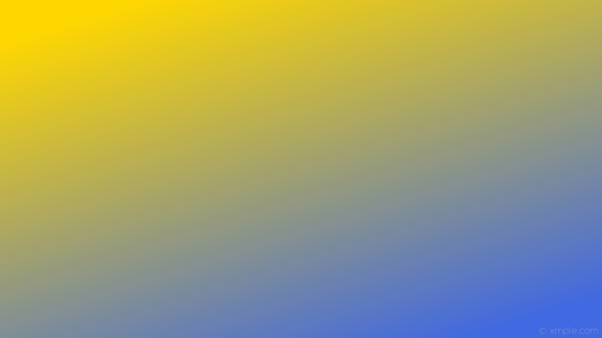 1920x1080 wallpaper yellow gradient linear blue gold royal blue #ffd700 #4169e1 135Â°