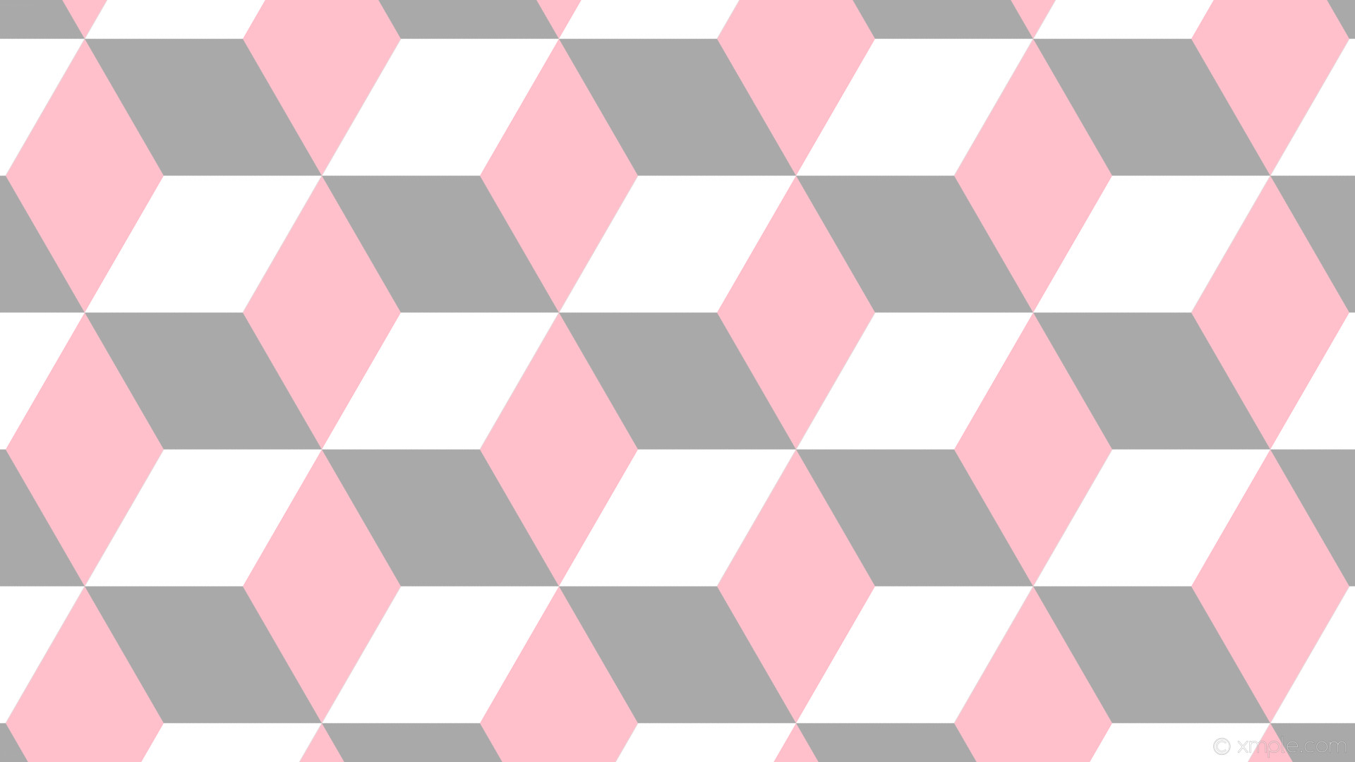 1920x1080 wallpaper pink 3d cubes white grey dark gray #a9a9a9 #ffc0cb #ffffff 150Â°