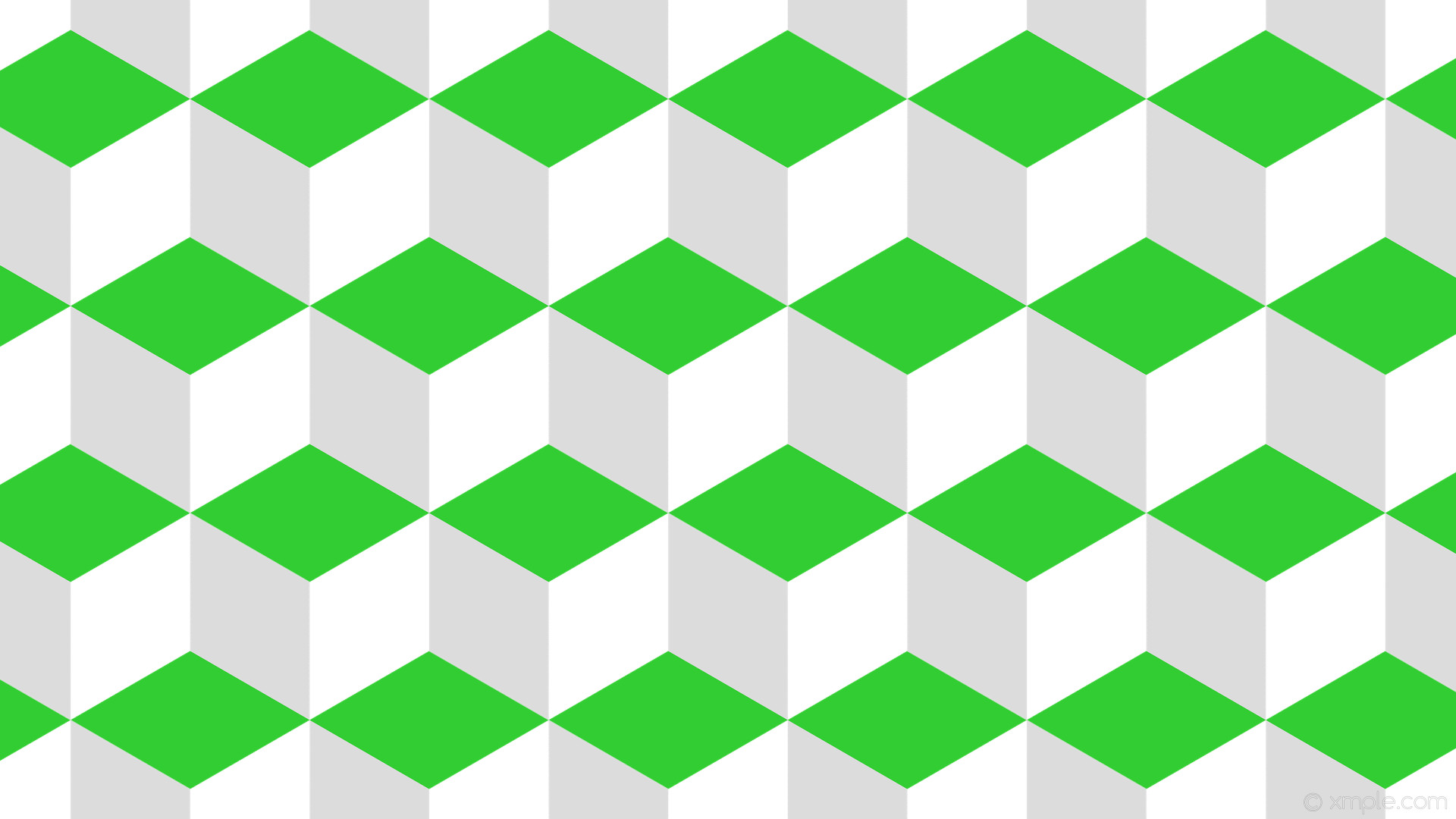 1920x1080 wallpaper grey 3d cubes green white lime green gainsboro #ffffff #32cd32  #dcdcdc 60