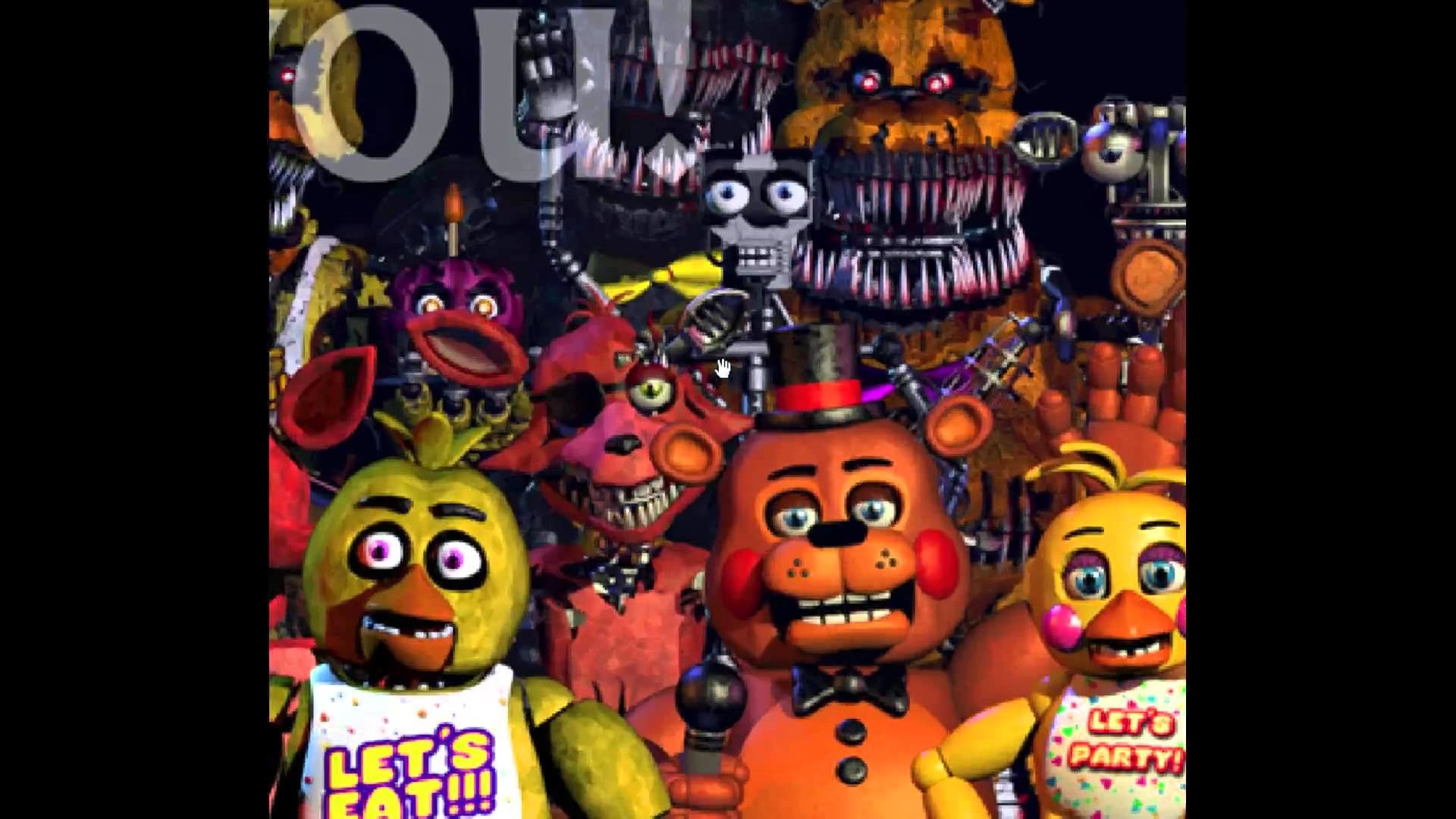 1920x1080 Five Nights At Freddy's - Thank You Image [Endoskeleton]