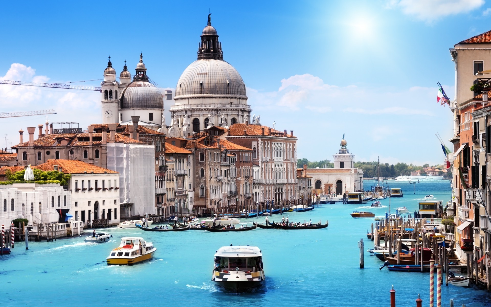 1920x1200 Venice, Italy, City, Canal, Building, Landscape, Boat, House, Water  Wallpapers HD / Desktop and Mobile Backgrounds