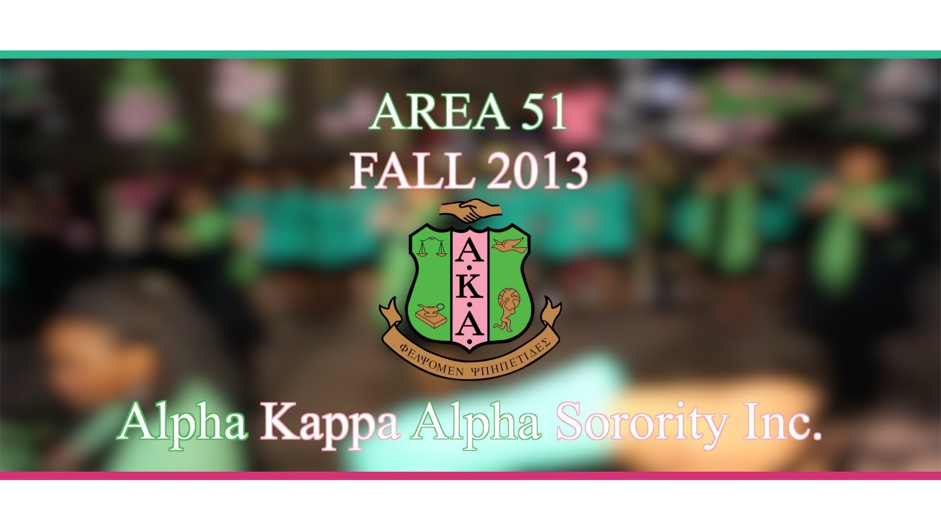 1920x1080 Alpha Kappa Alpha: Alpha Delta Chapter - 2013 Probate