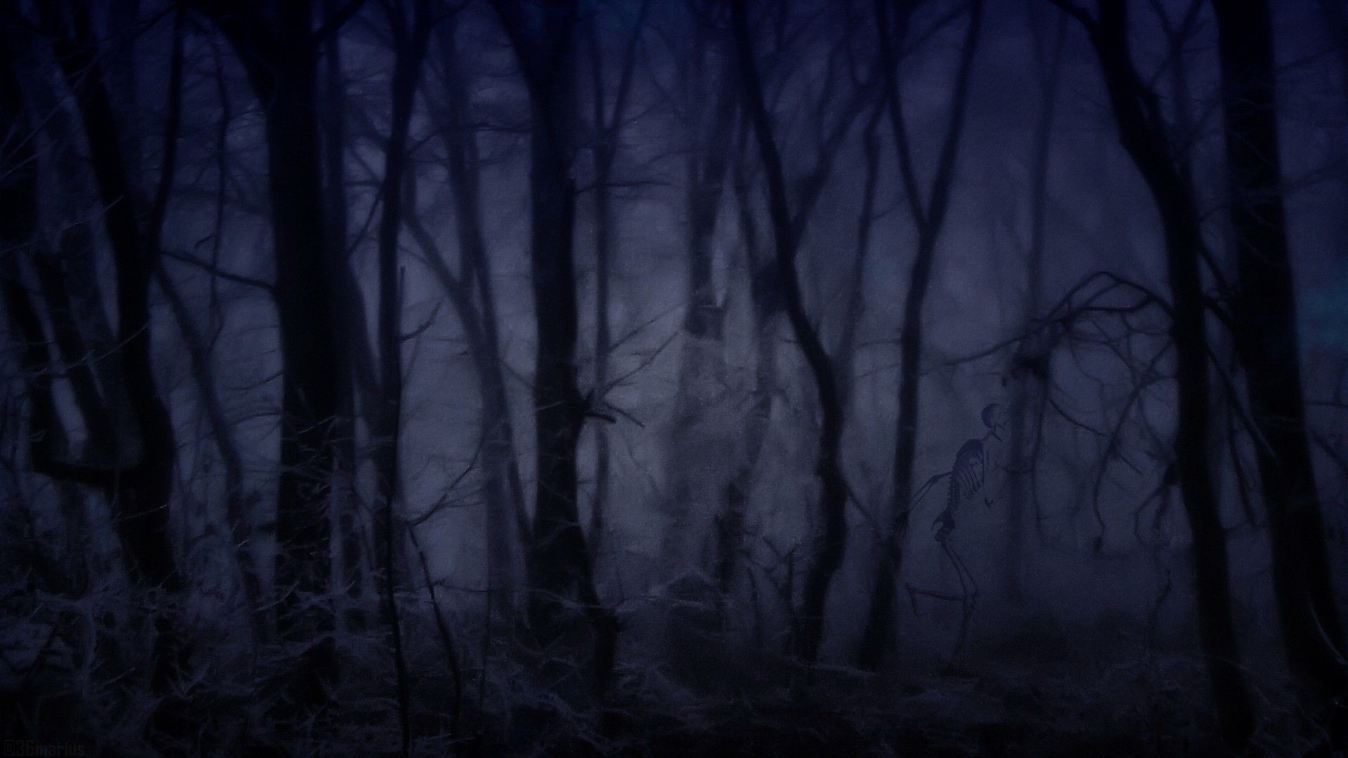 1920x1080 Gallery for - creepy forest backgrounds