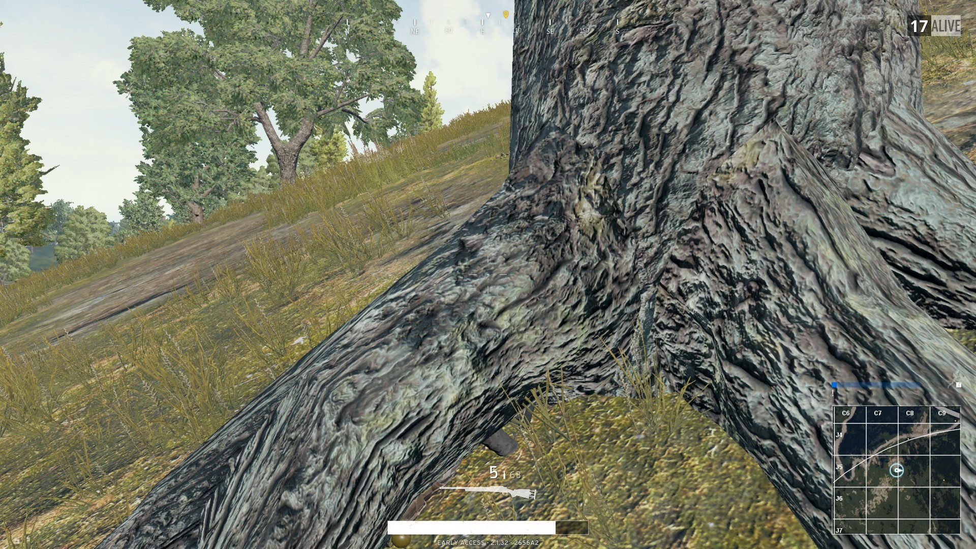 1920x1080 When you don't have a ghillie suit in PUBG