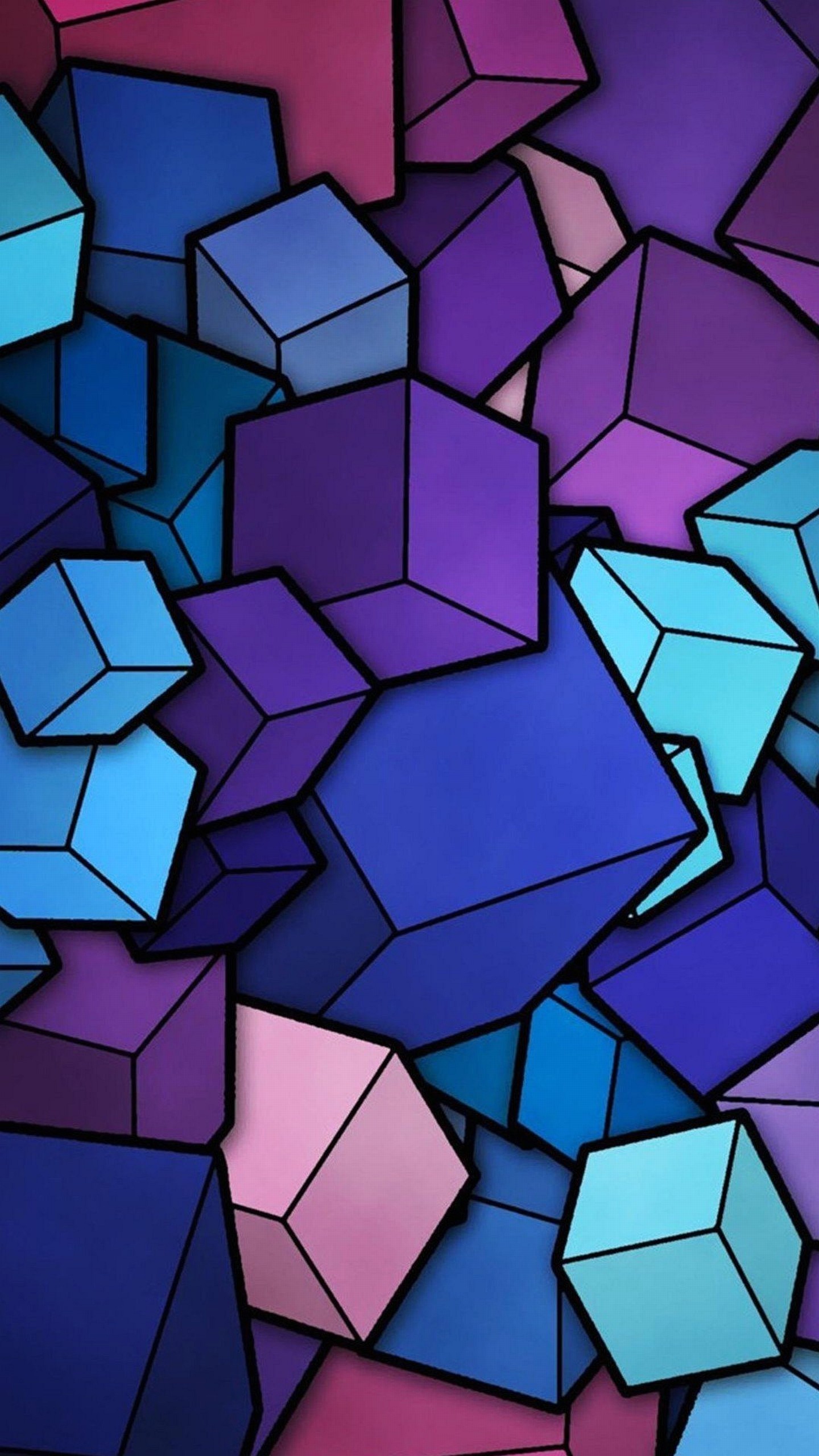 1440x2560 Z Wallpaper Lg G3 Cubes Abstract 1440 2560 241