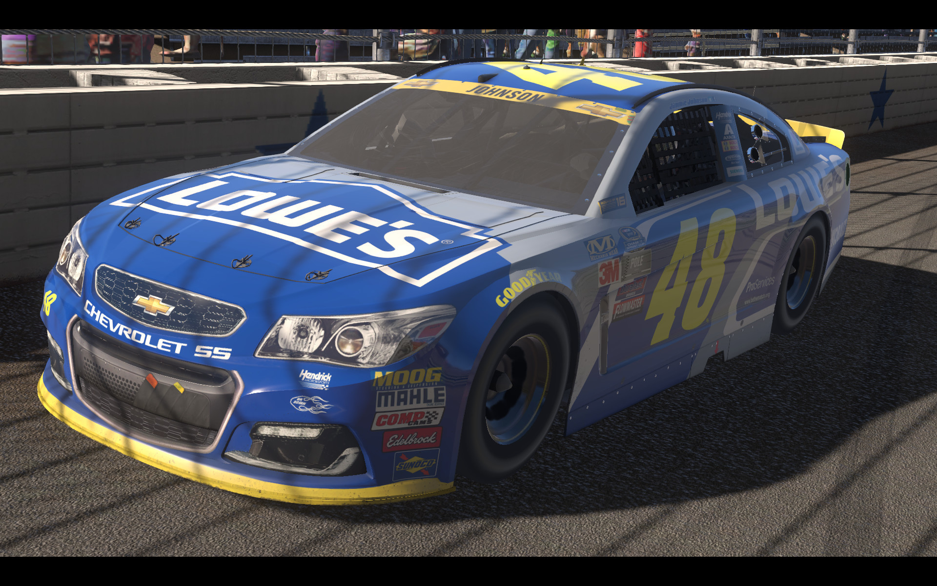 1920x1200 Jimmie Johnson - Lowes (Yellow 48) #2