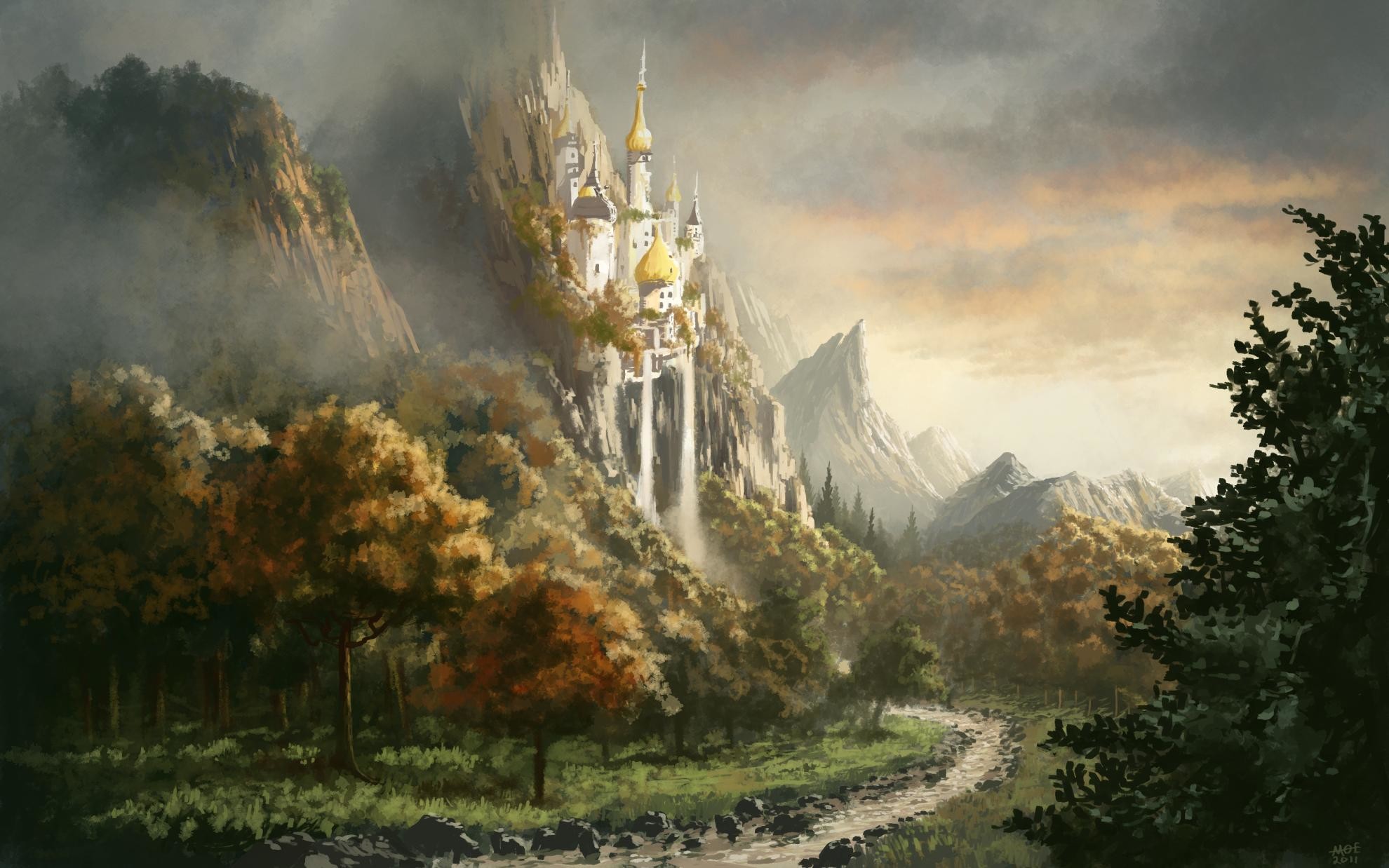 Fantasy Castle Wallpaper (88+ images)
