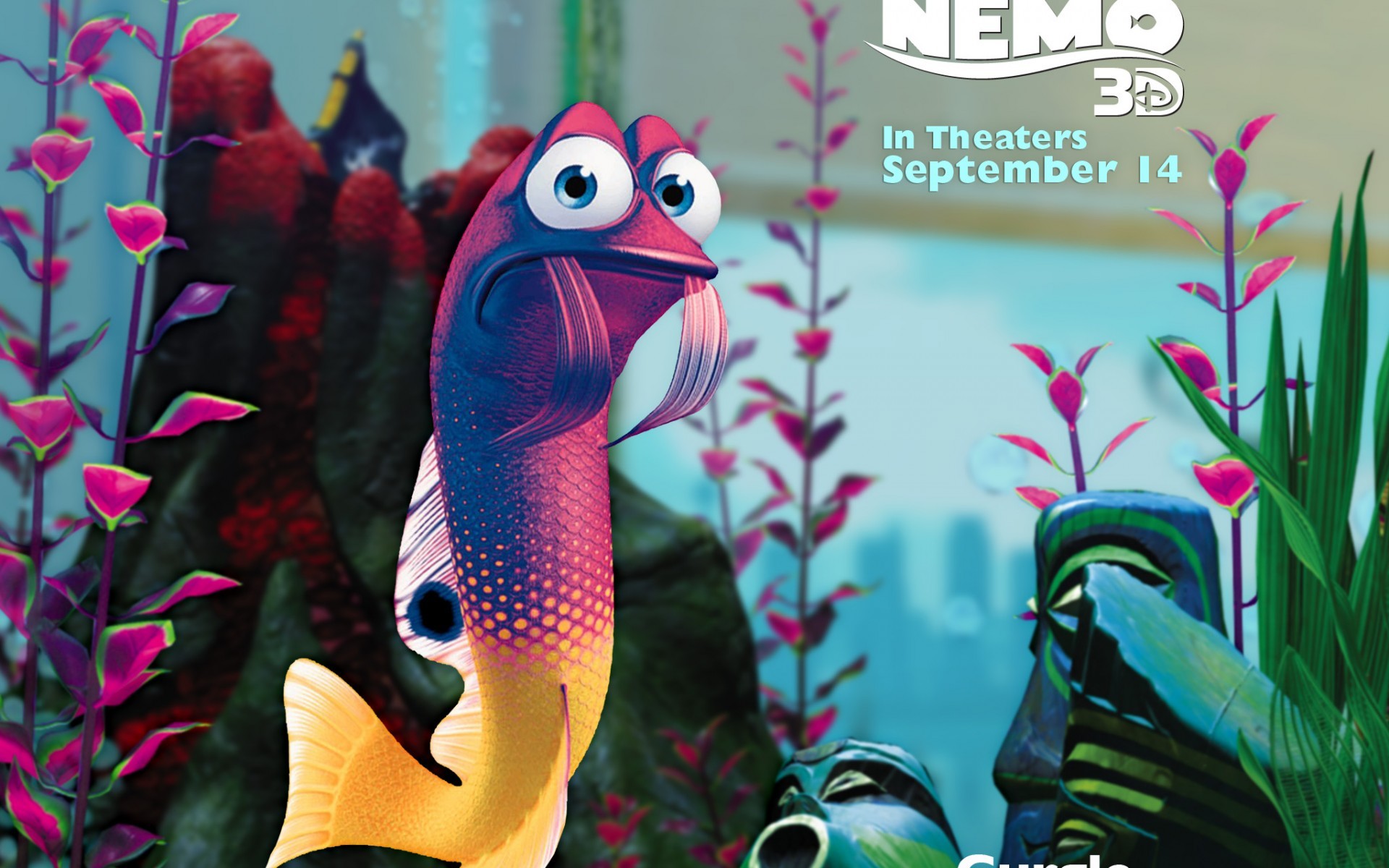1920x1200 Download Finding Nemo Gurgle Wallpaper | Full HD Wallpapers