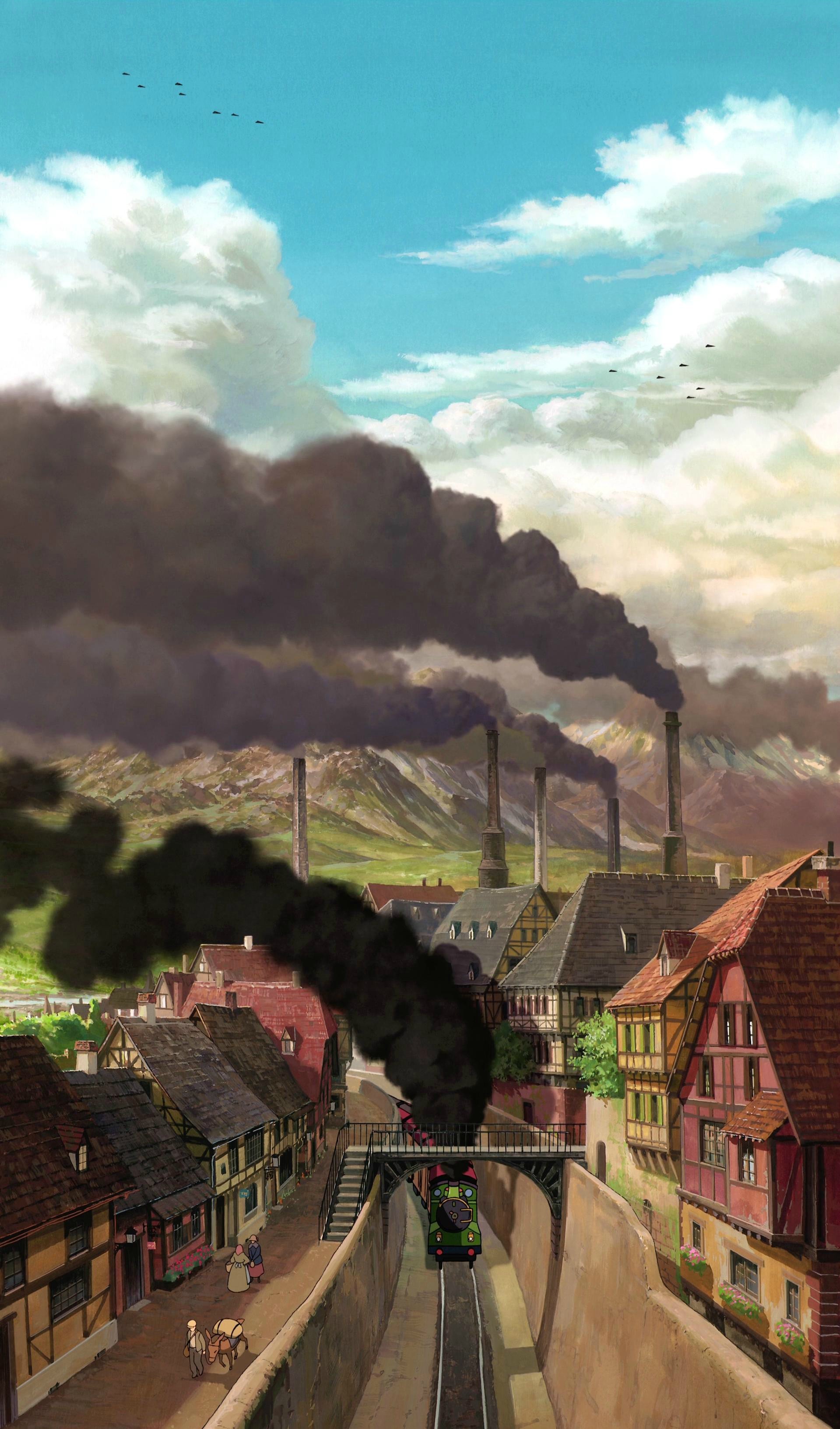 1919x3263 Studio Ghibli Backgrounds
