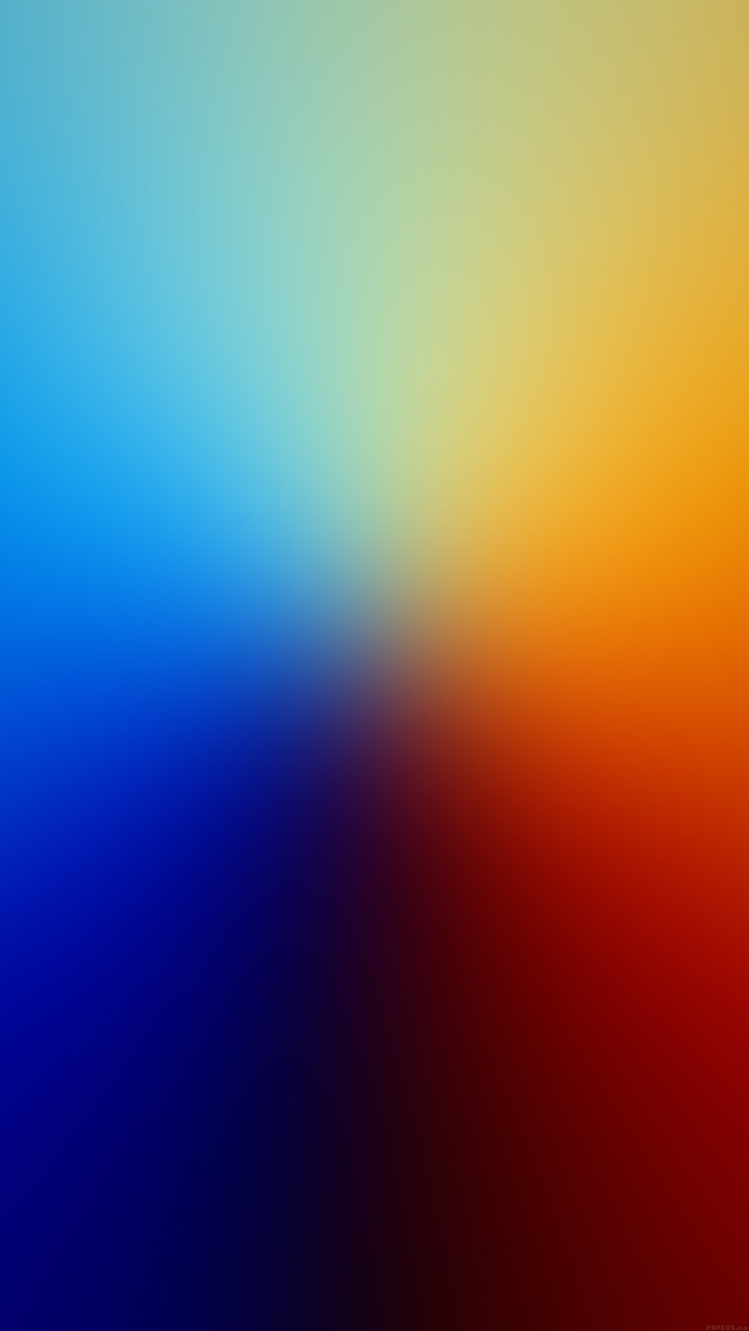 1080x1920 Rainbow Circle Gradation Blur iPhone 6 wallpaper