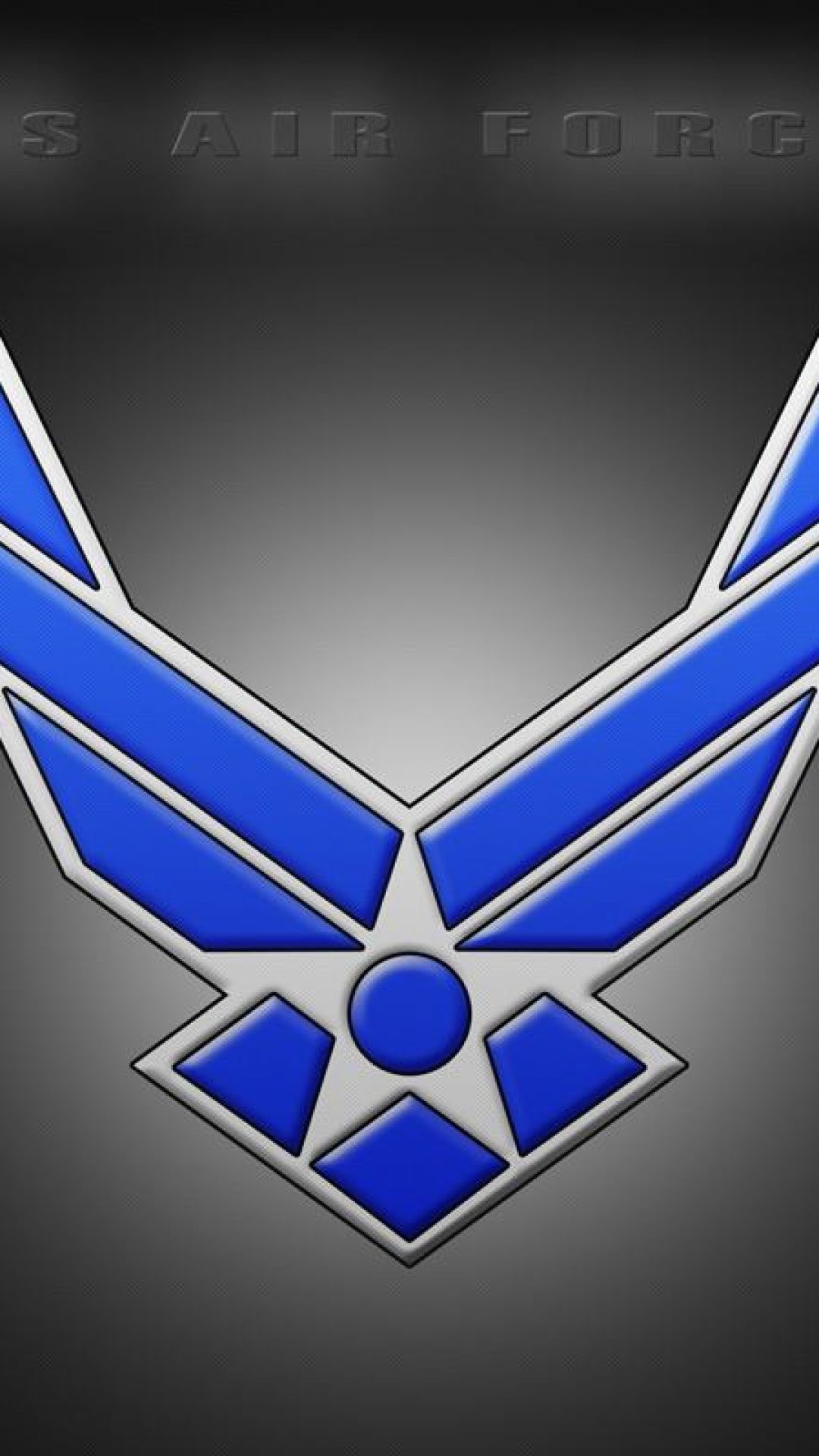 1080x1920 Air Force Logo Wallpaper Hd