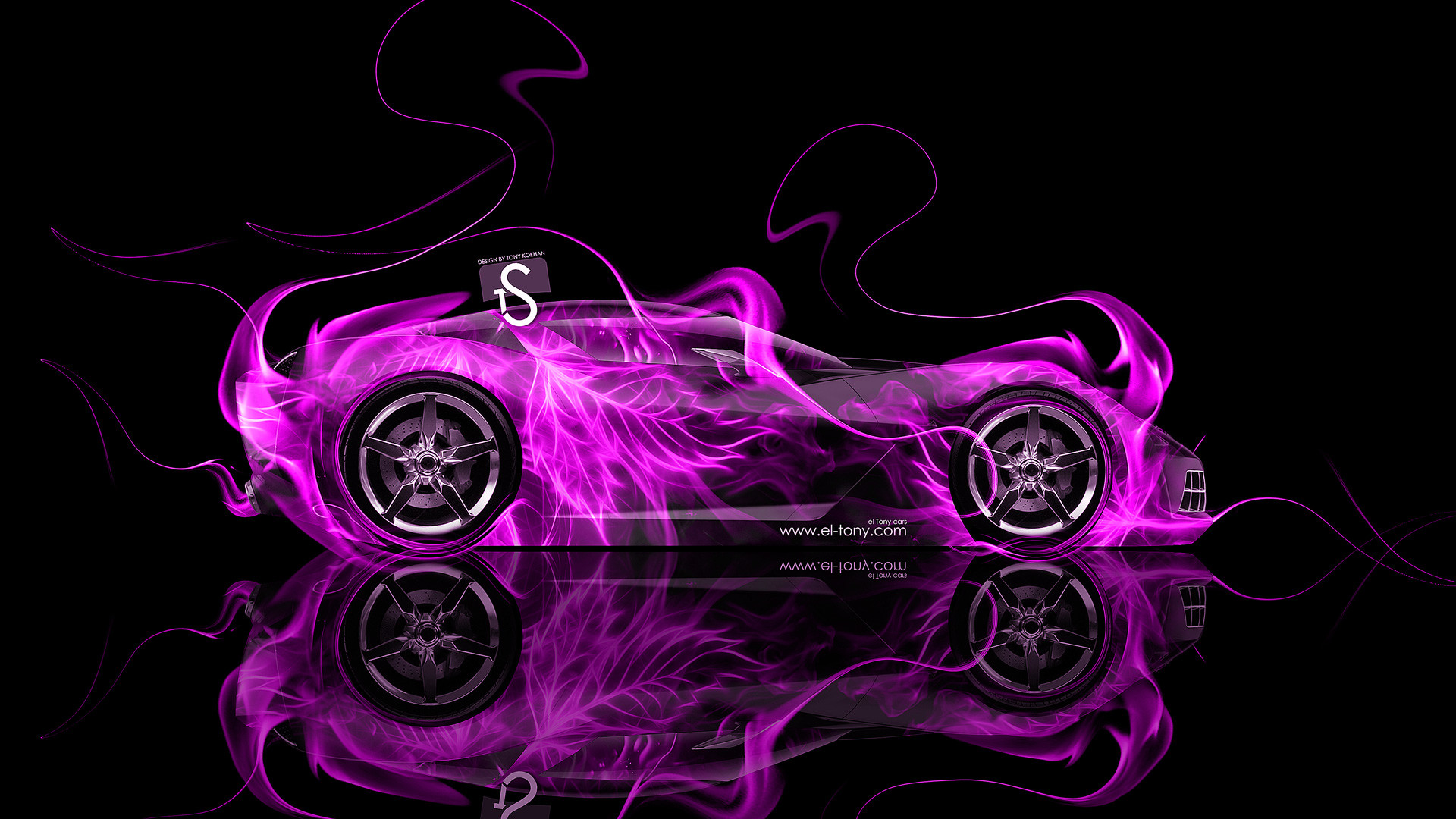 1920x1080 Pink-Chevy-Toon-wallpaper-wp1006344