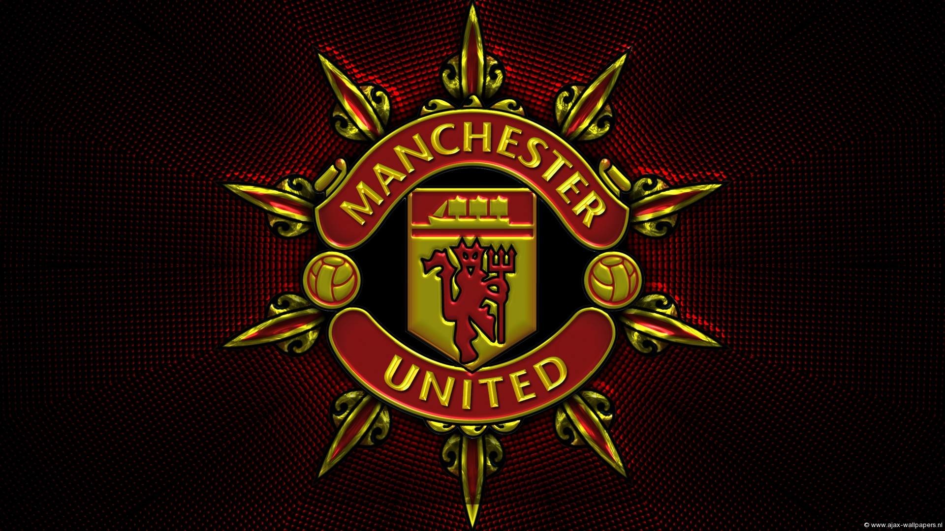 1920x1080 Manchester United Logo Fc Image HD Wallpaper #5422 Wallpaper .