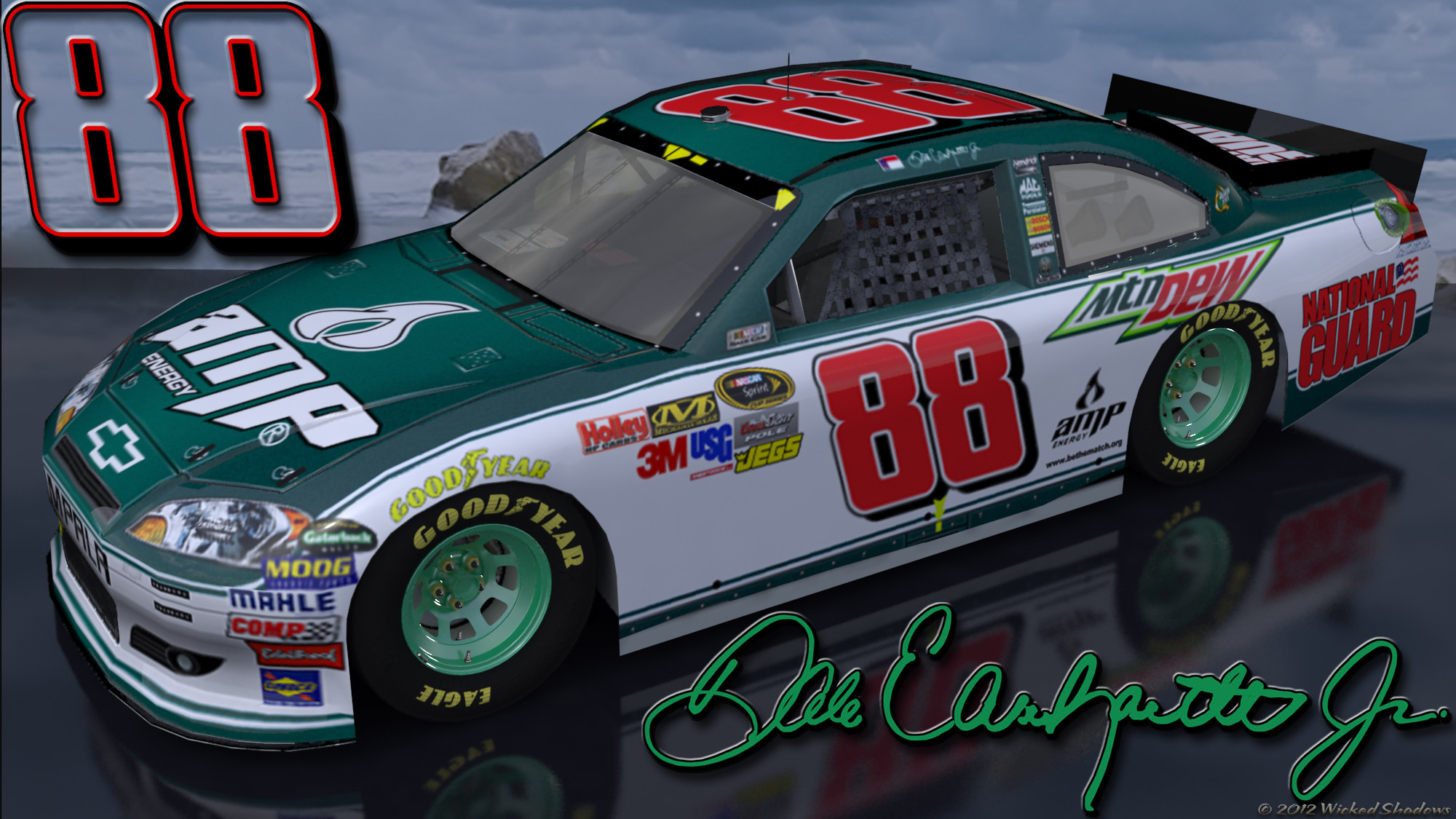 2000x1125 Wallpapers By Wicked Shadows: Dale Earnhardt Jr Amp Green 1 Outdoors .