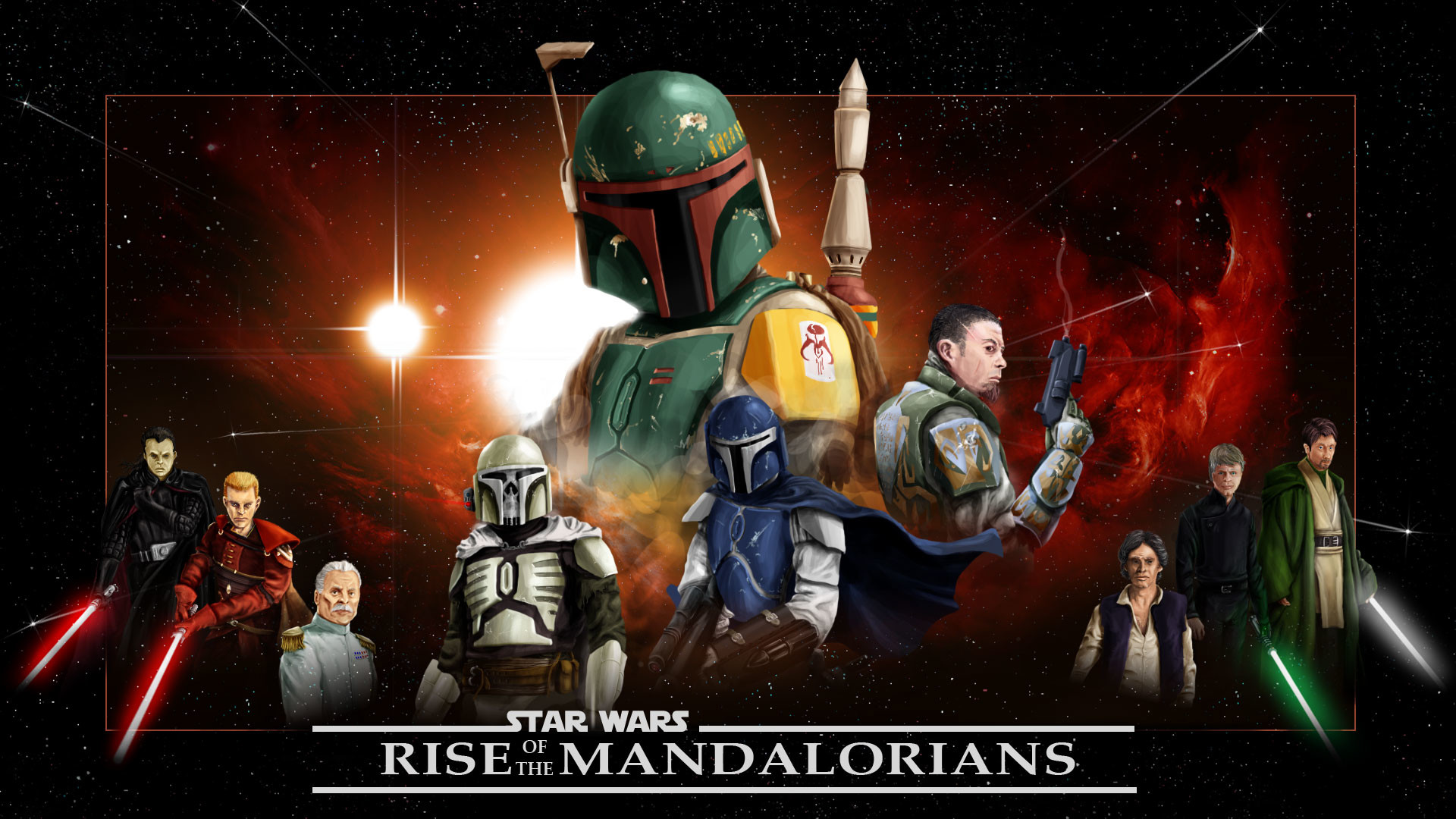 1920x1080 Mandalorians mod for Star Wars: Empire at War: Forces of Corruption .