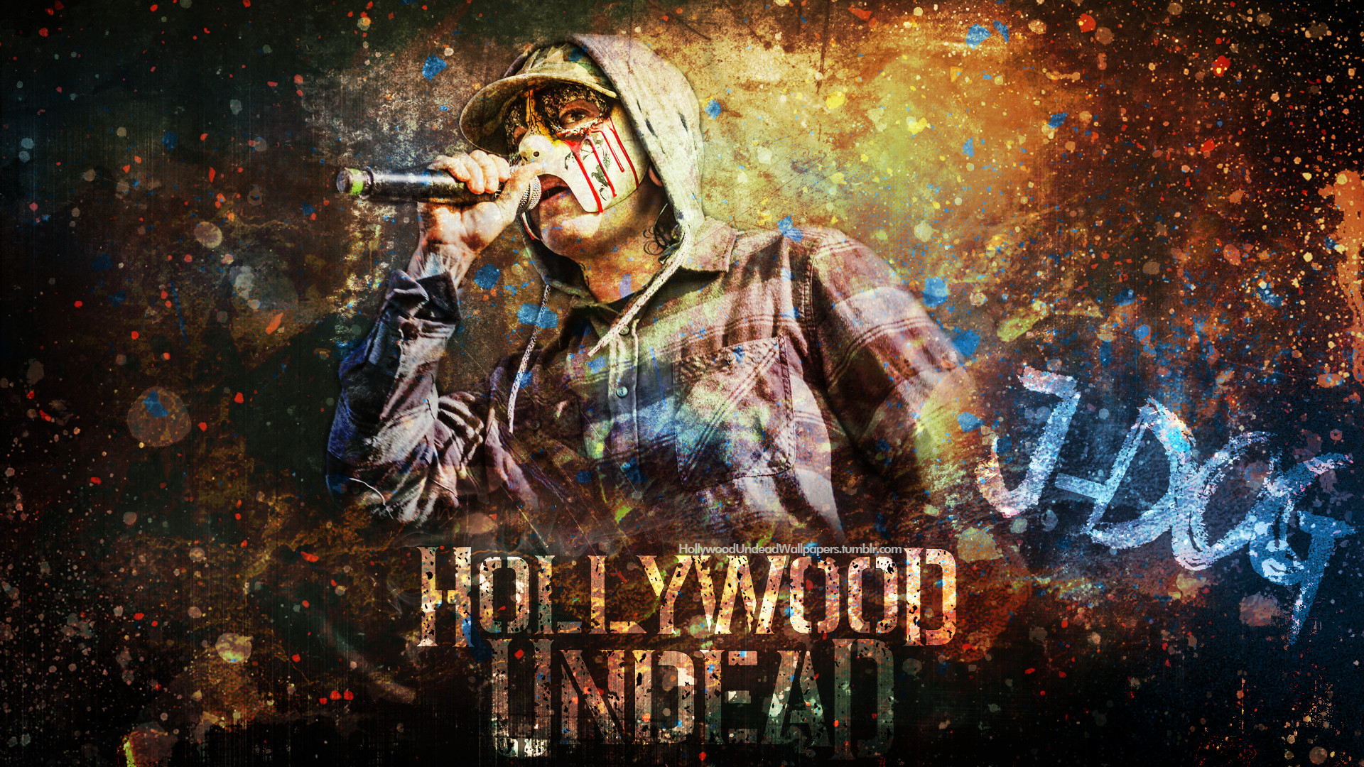 1920x1080 ... Hollywood Undead - J-Dog Wallpaper 2016 by emirulug