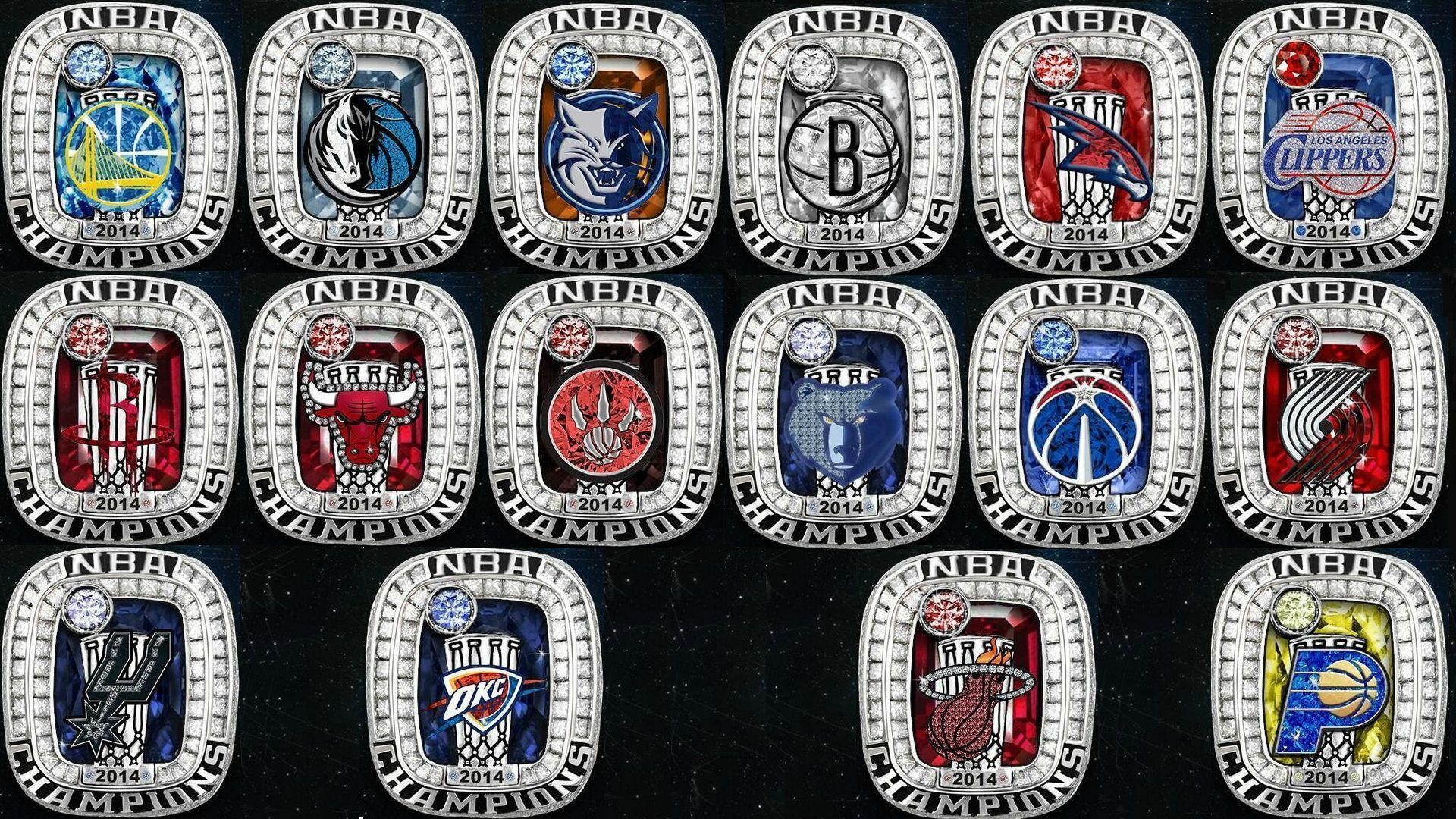 1920x1080 The NBA tweeted out 2014 championship rings for each team : nba