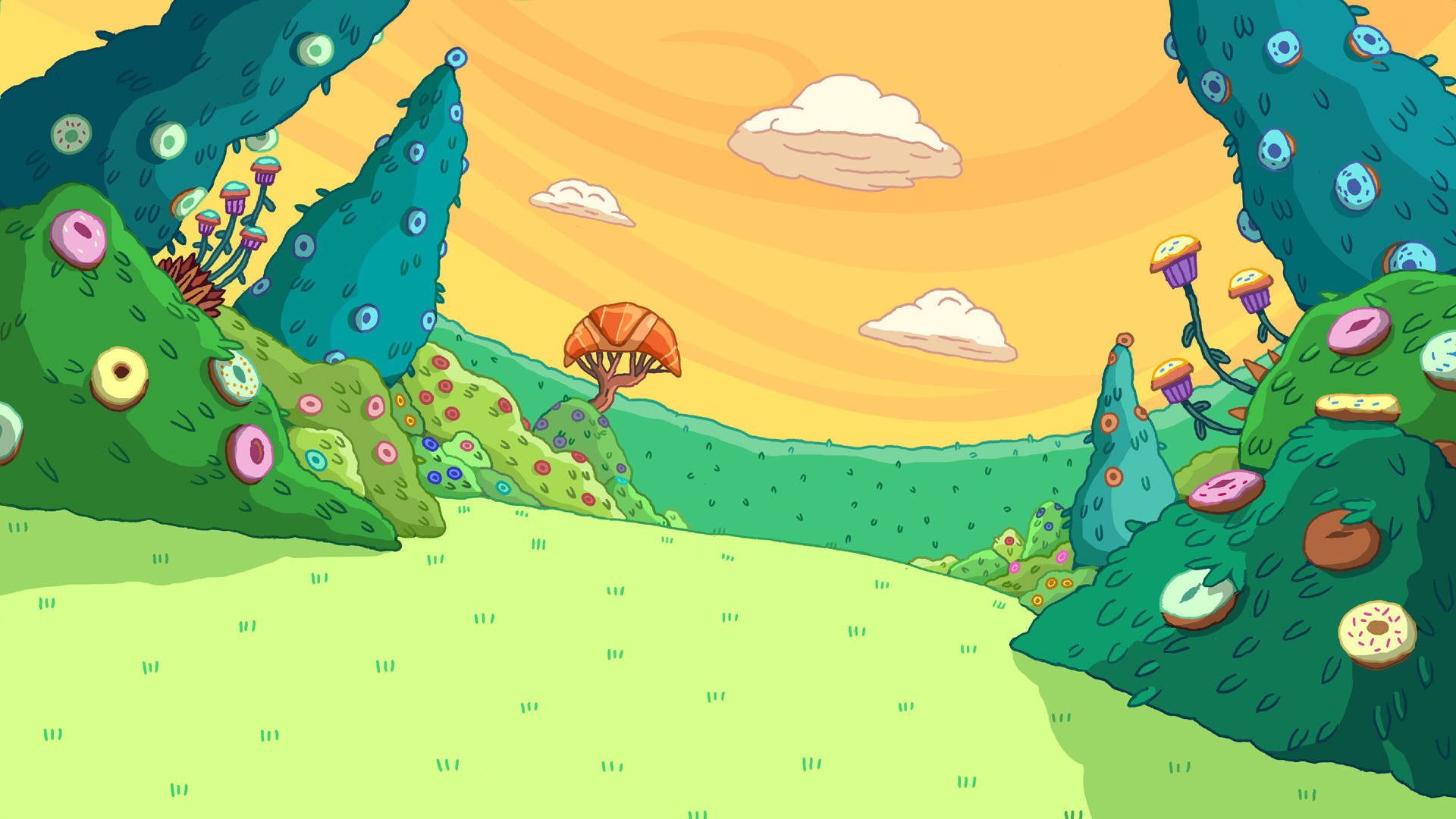 1920x1080 Adventure Time Background wallpaper
