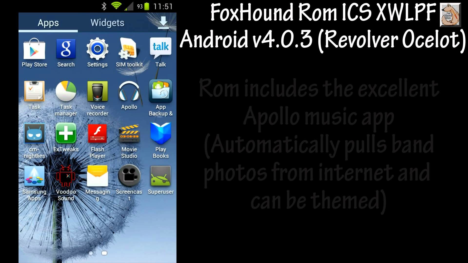 1920x1080 Samsung Galaxy S II GT-I9100 FoxHound Rom ICS XXLPS XWLPF Android v4.0.3  (Revolver_Ocelot)