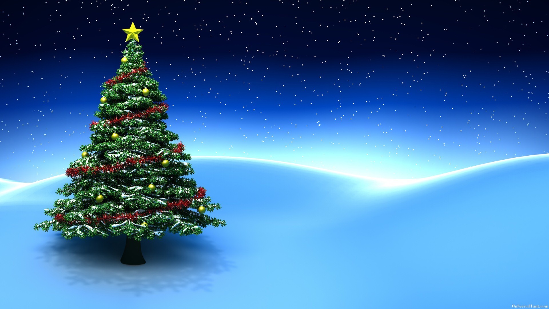 1920x1080 2015 Christmas tree background
