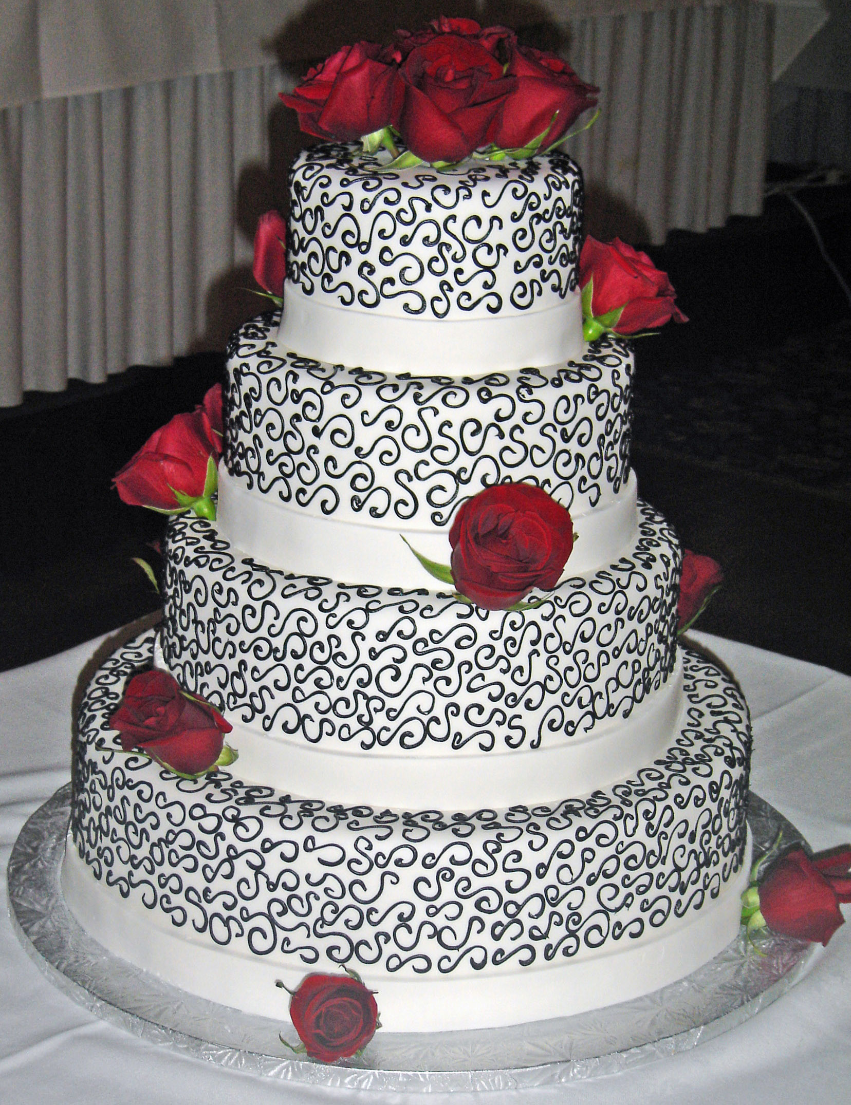 1656x2151 Elegant wedding cakes can be made in many ways. Description from…