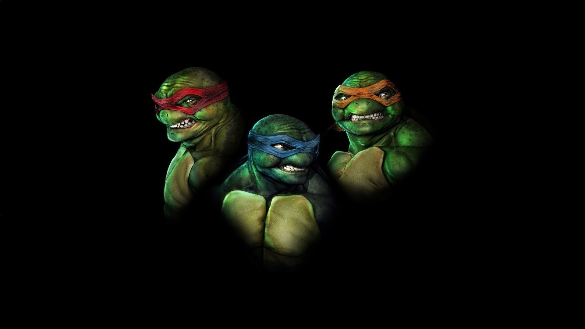 1920x1080 teenage mutant ninja turtles ninja turtles raphael leonardo michelangelo  minimalism black