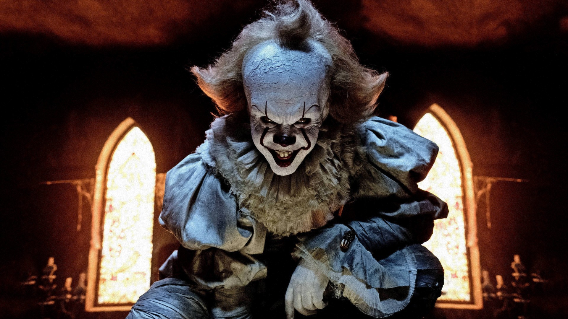 1920x1080 Pennywise The Clown in It 4K Wallpaper