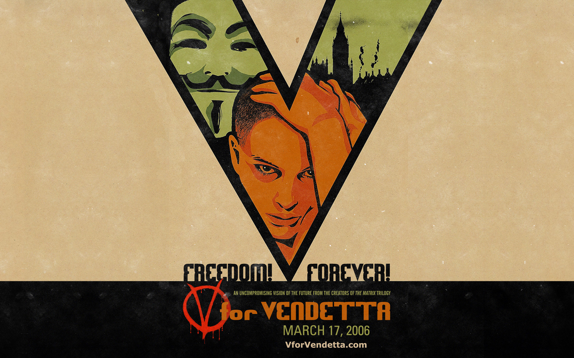 1920x1200 Movie - V For Vendetta Wallpaper
