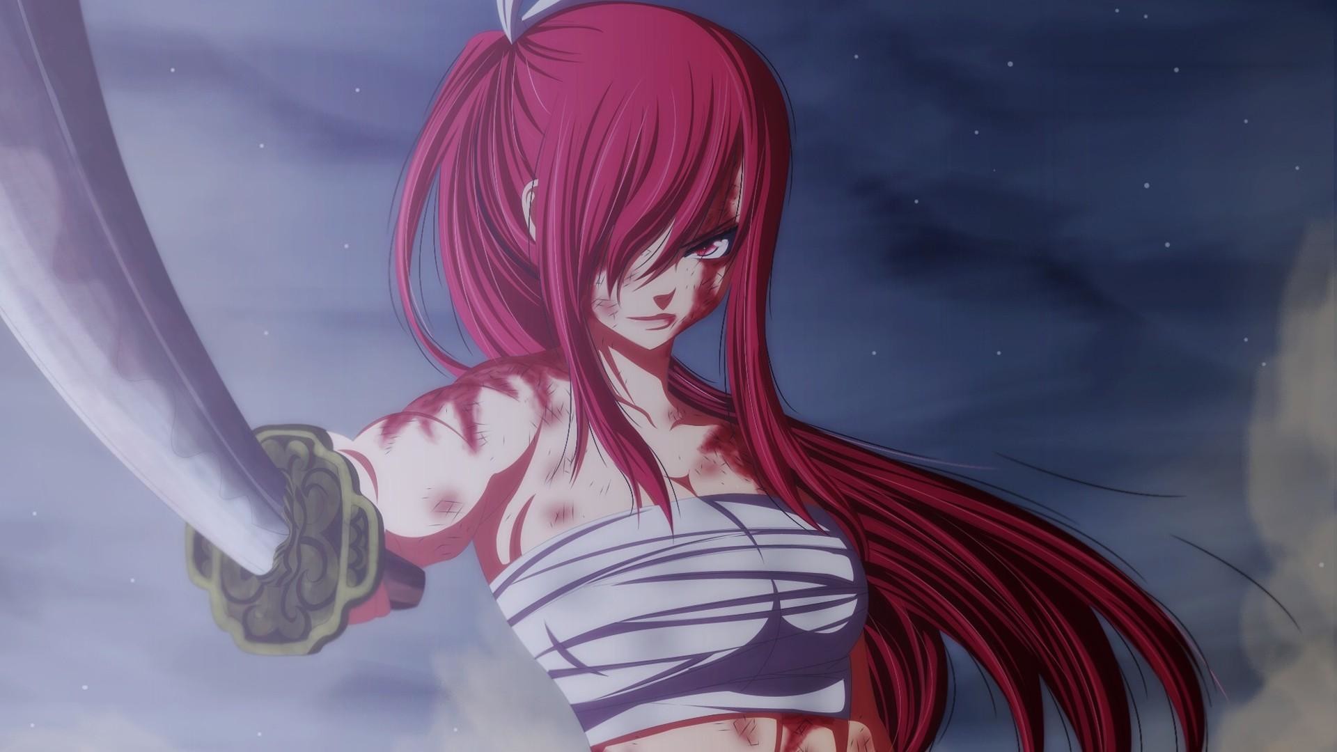 1920x1080 Title. Fairy Tail - Erza Scarlet