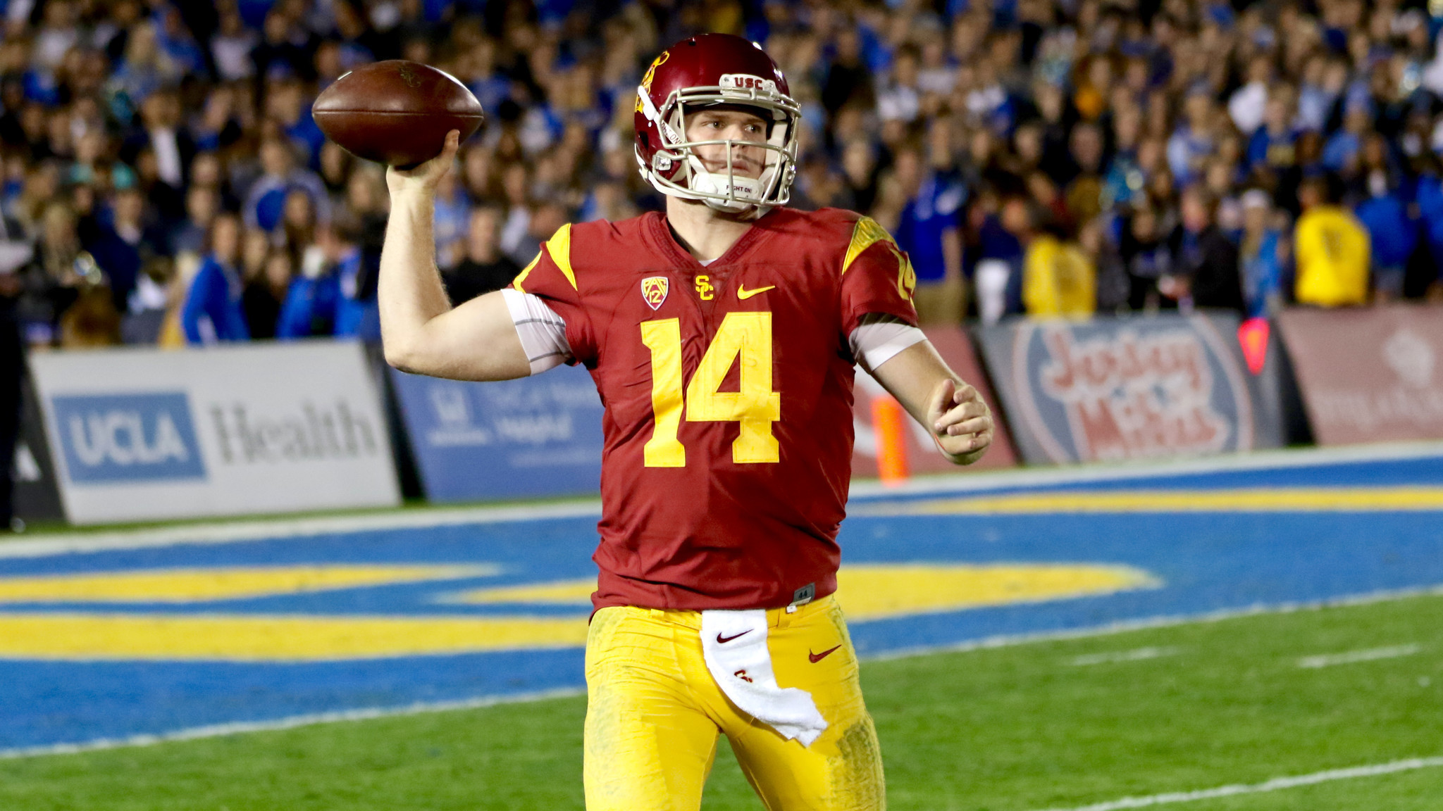 2048x1152 Sam Darnold reveals USC's depth at receiver by spreading the wealth - LA  Times