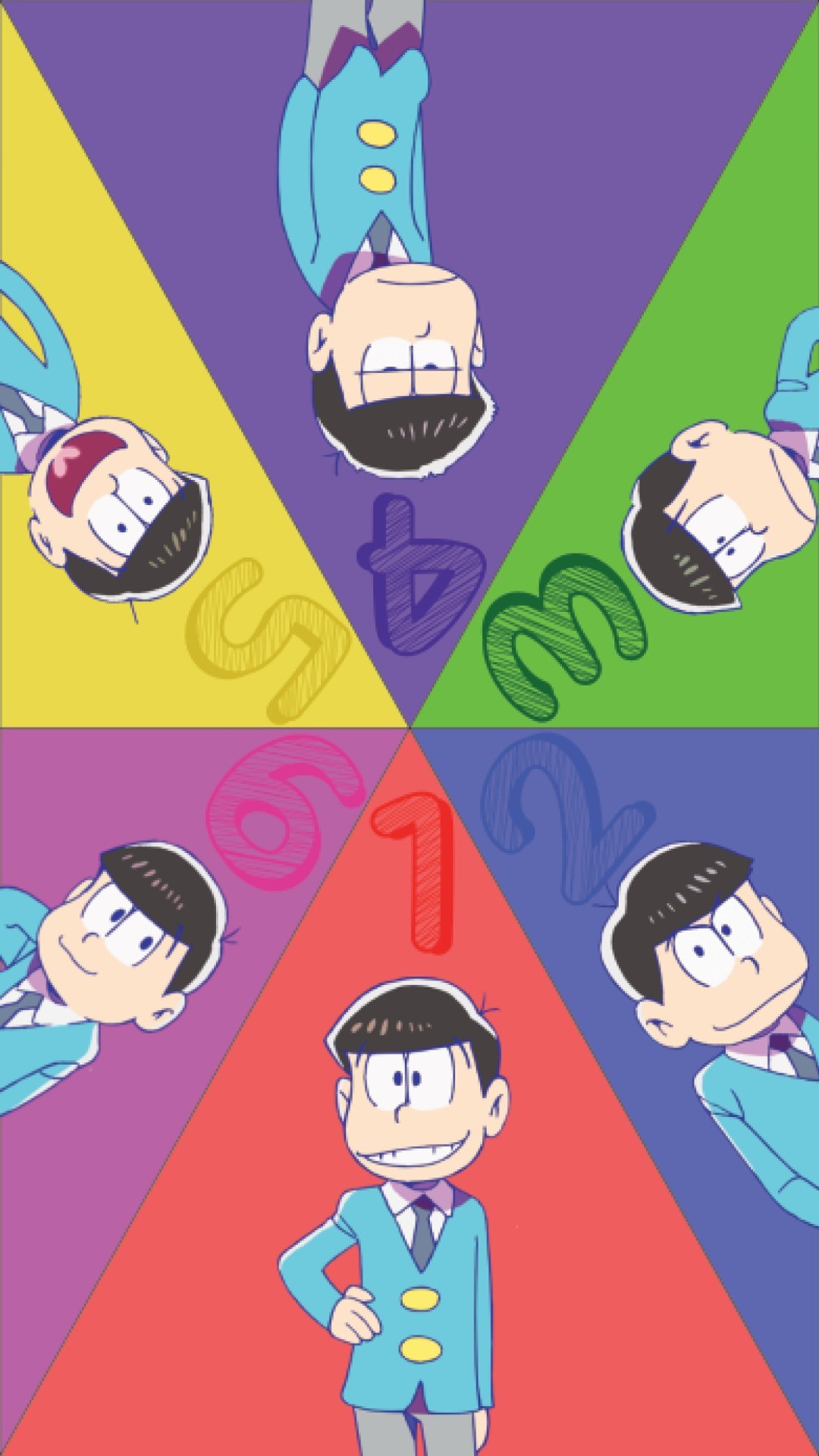 1080x1920 I made an Osomatsu-San wallpaper in shop. The dimensions are 1334 x 750