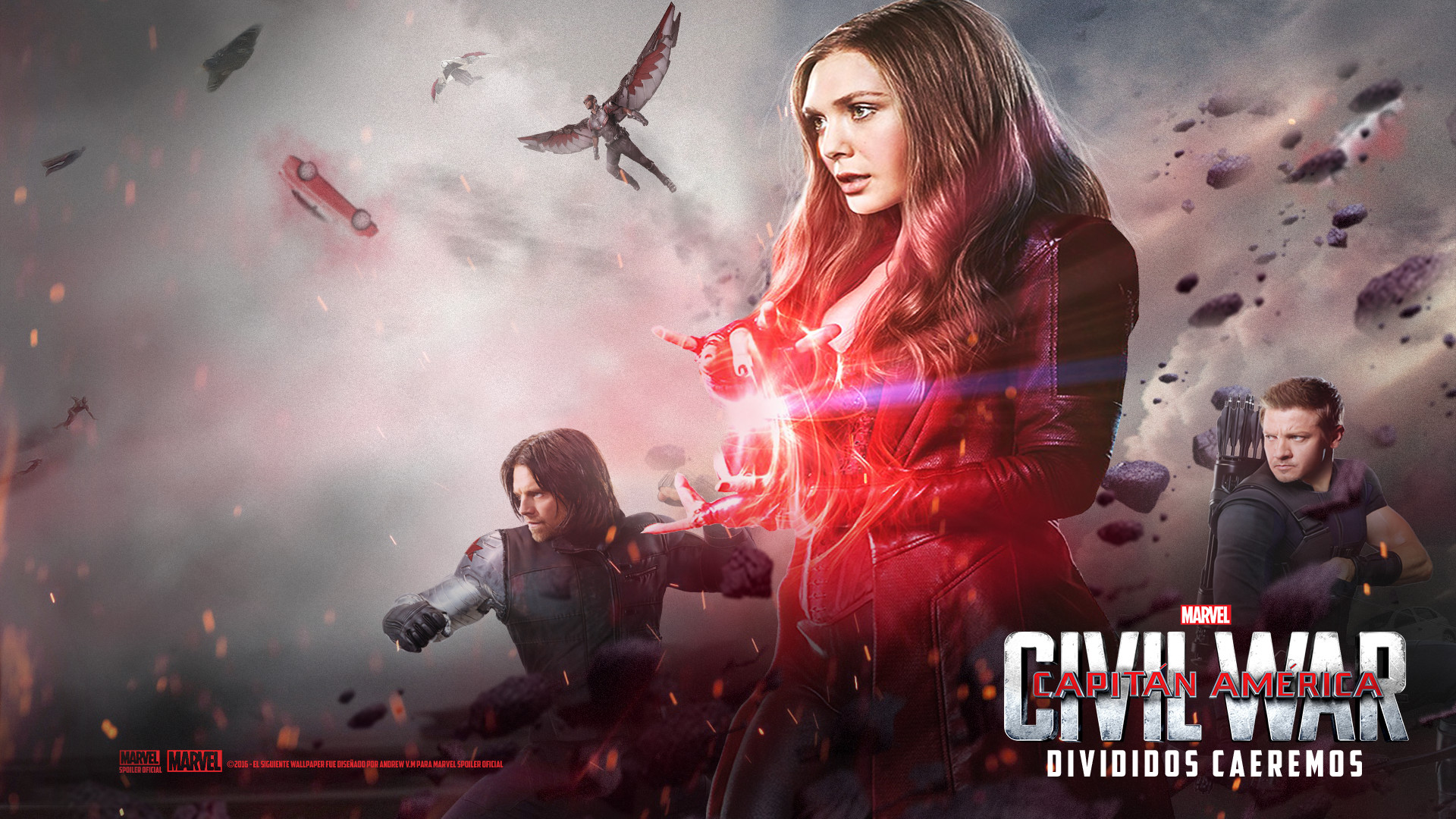 1920x1080 0 AvengersCaptain America images Captain America Civil War HD Capitan  America CIVIL WAR (Scarlet Witch) HD Wallp by Andrewvm on