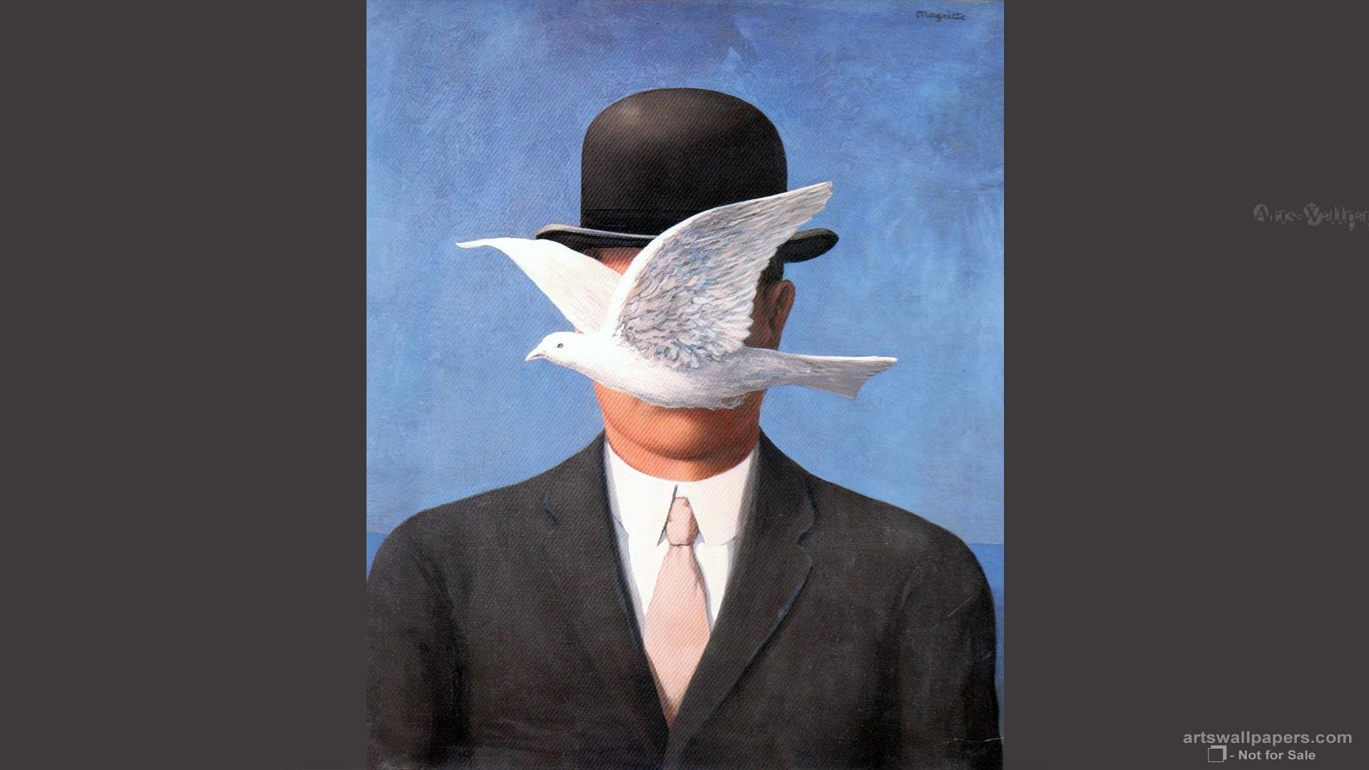 1920x1080 Rene Magritte Art Paintings Fine Wallpaper, 1920Ã1080 | Art Wallpaper