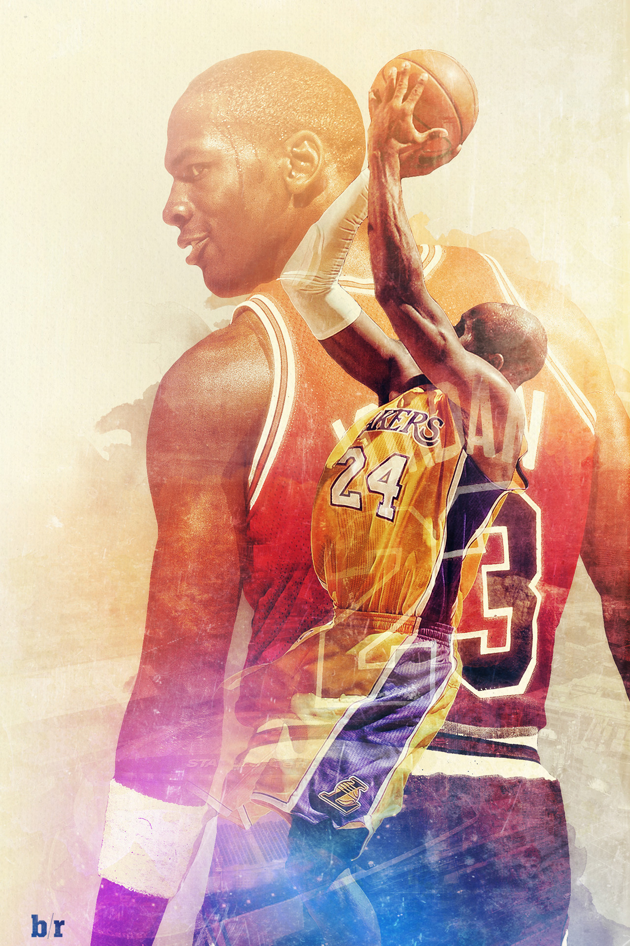 1280x1920 Michael Jordan Kobe Bryant. Download Wallpaper