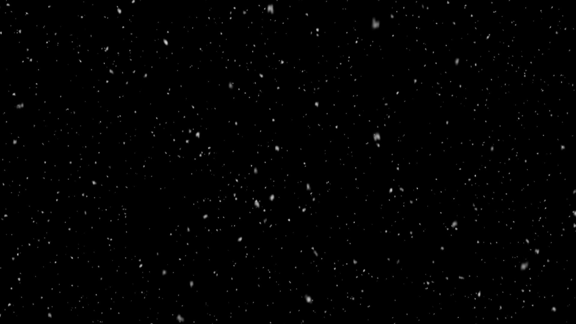 1920x1080 [Free Download] Falling Snow Realistic Overlay Loop. Kosmos Motion Graphics