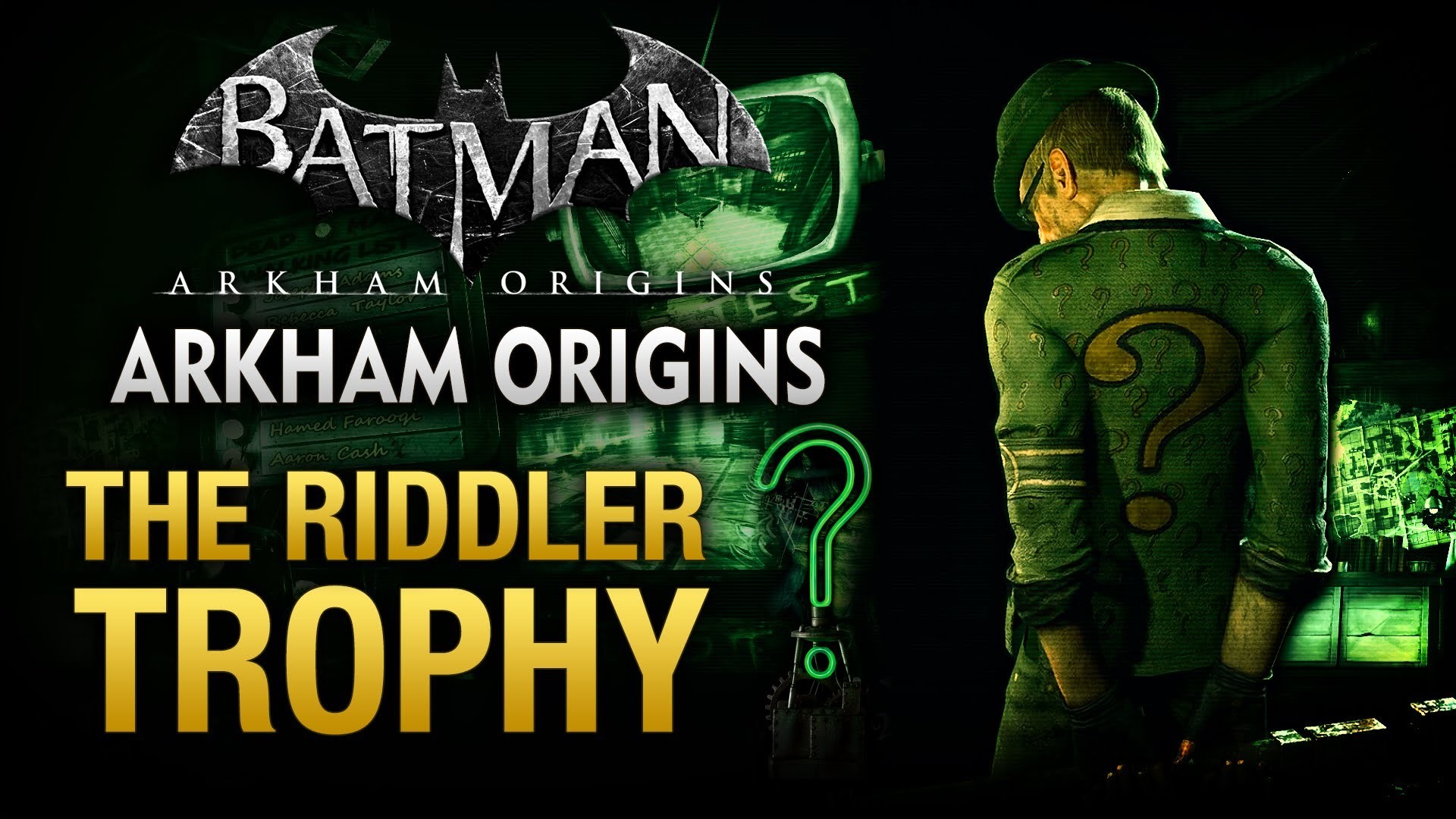 1920x1080 Batman: Arkham Origins - The Riddler Trophy