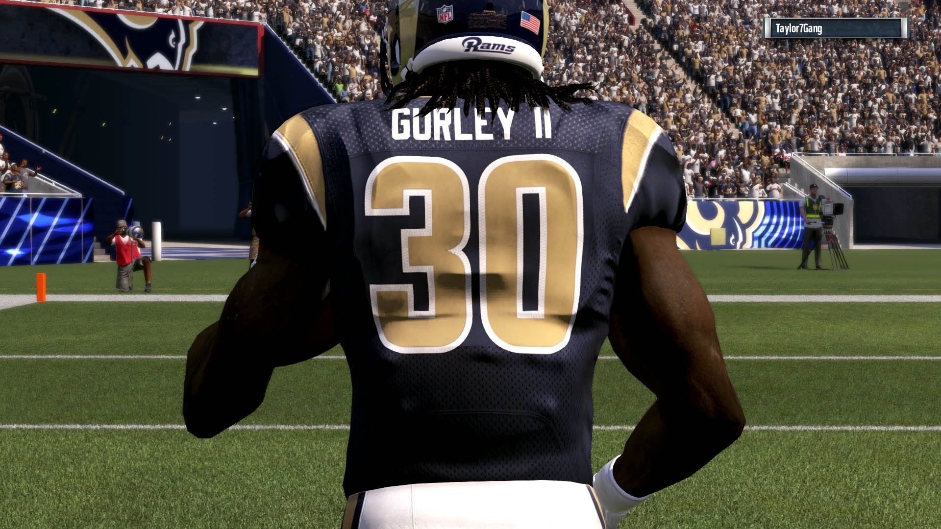 1920x1080 TODD GURLEY AND THE NEW LOOKED RAMS LOOK TO BEAT ODELL BECKHAM AND THE  GIANTS - Madden 17 Online