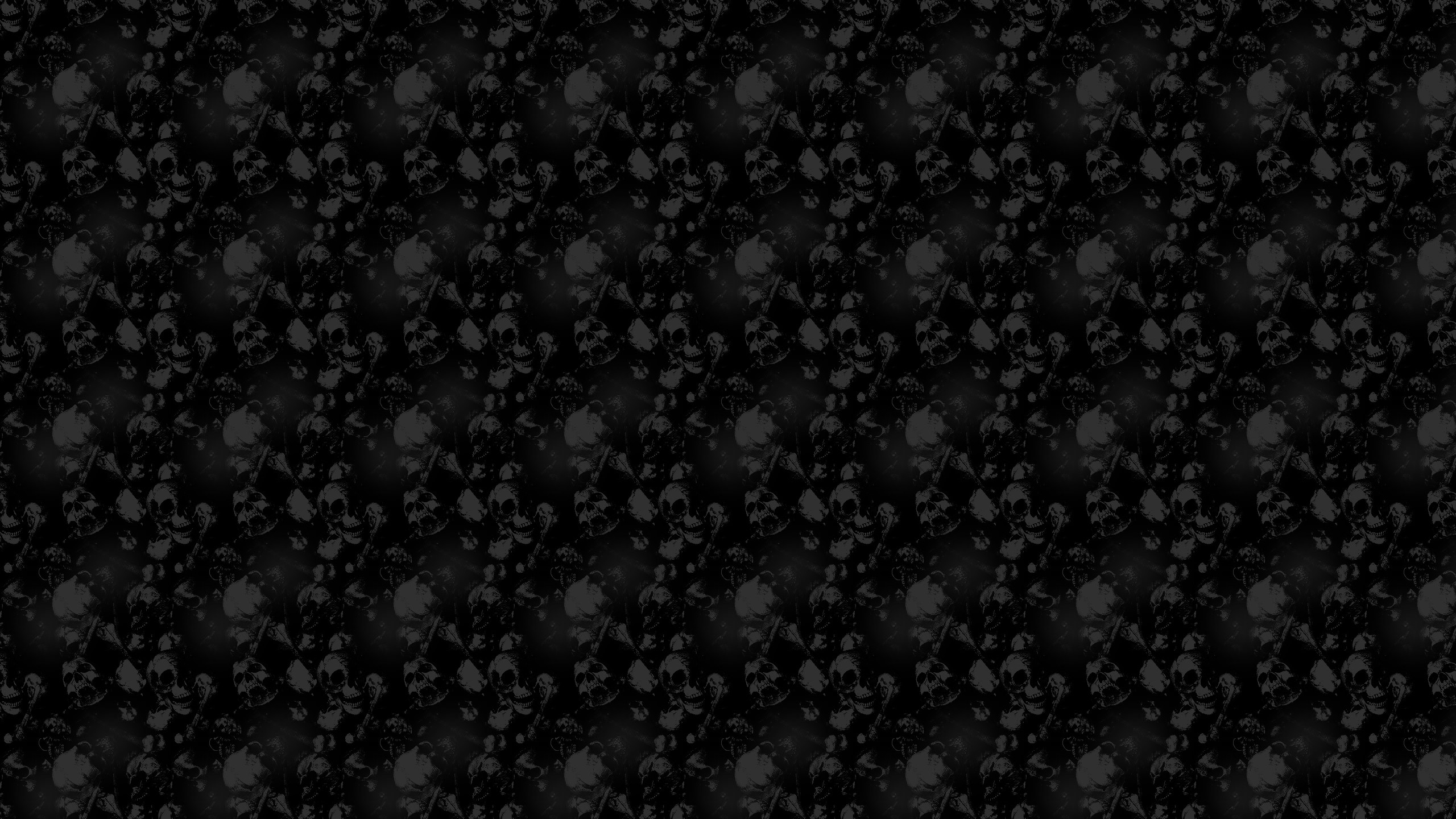 2560x1440 Skulls Desktop Wallpaper