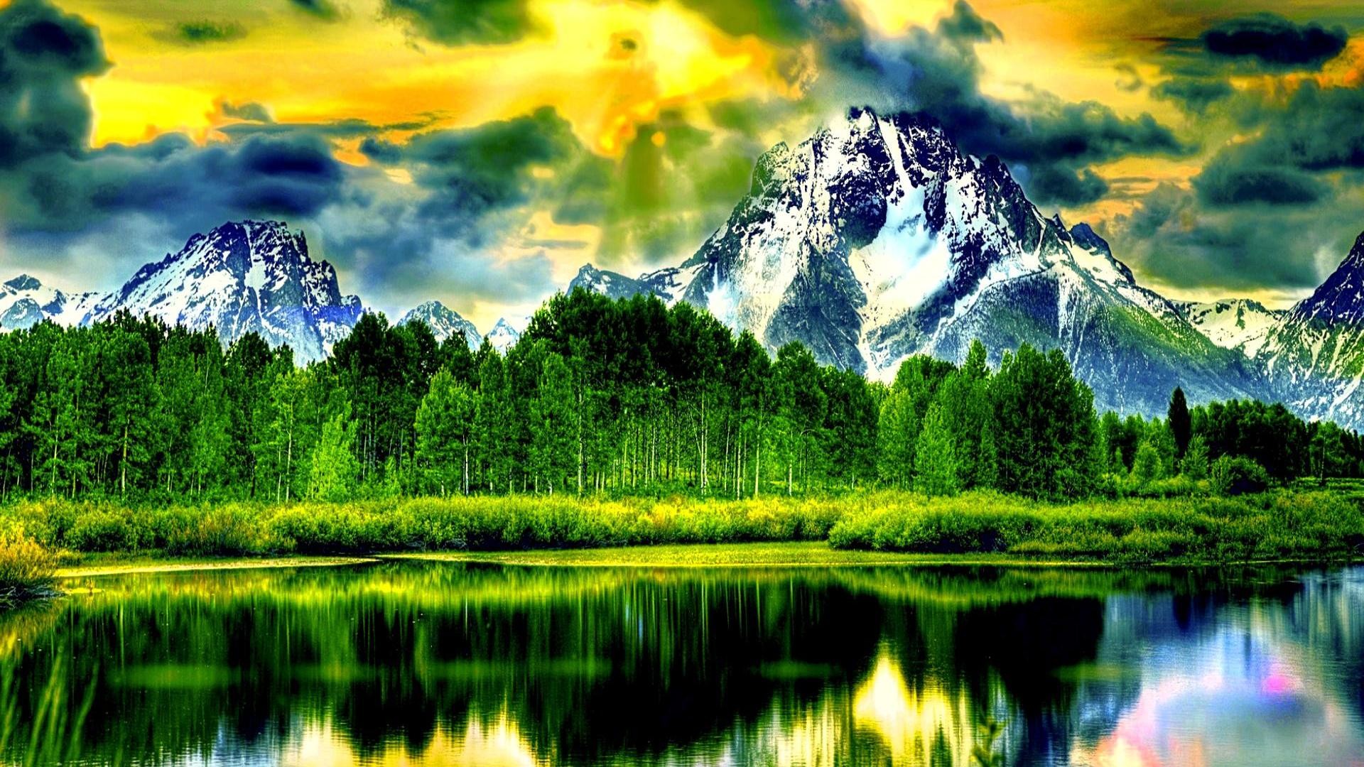 1920x1080 HDR Nature Background HD wallpaper #1689525