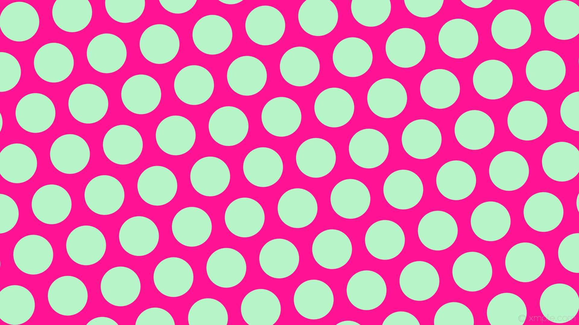 1920x1080 wallpaper hexagon pink polka dots turquoise deep pink light turquoise  #ff1493 #b6f5c7 diagonal 10