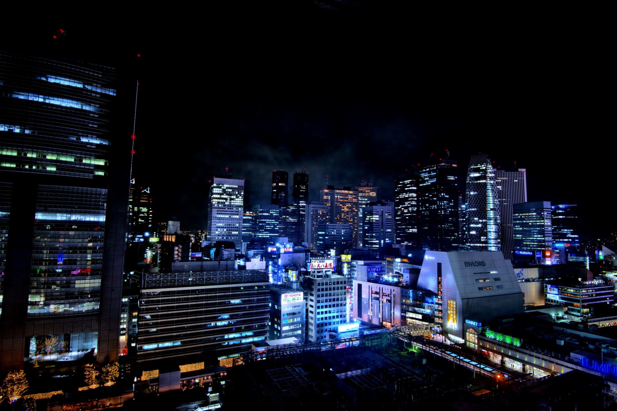 2160x1440 Tokyo At Night (Japan) 7K