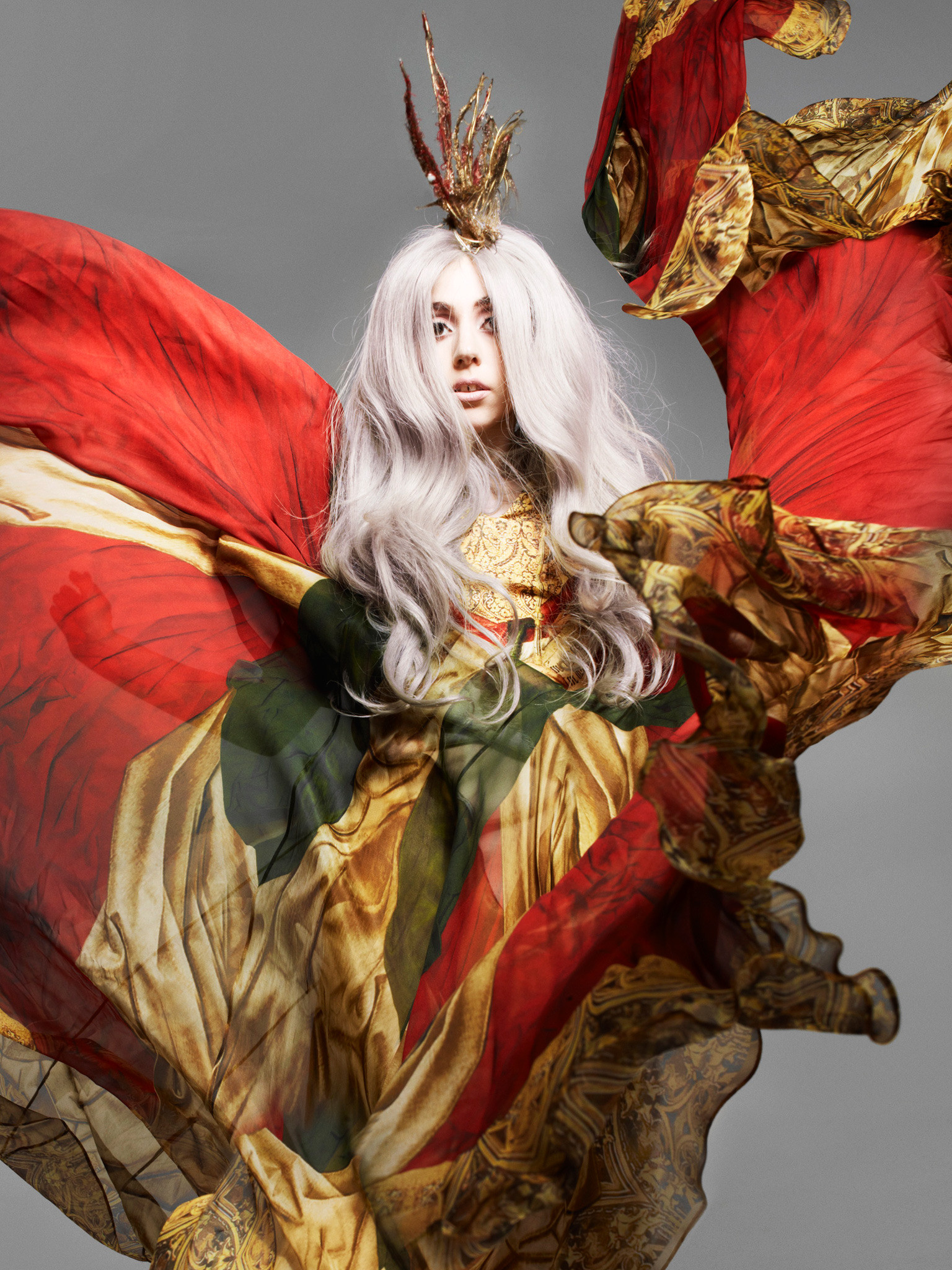 1536x2048 Lady Gaga - Vanity Fair - McQueen wallpaper