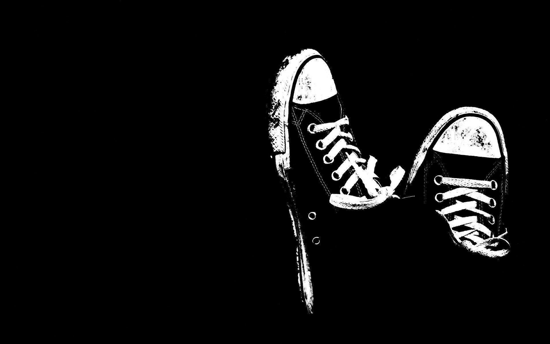 1920x1200 Art: Cool Converse Black White Black Backgrounds Wallpapers .